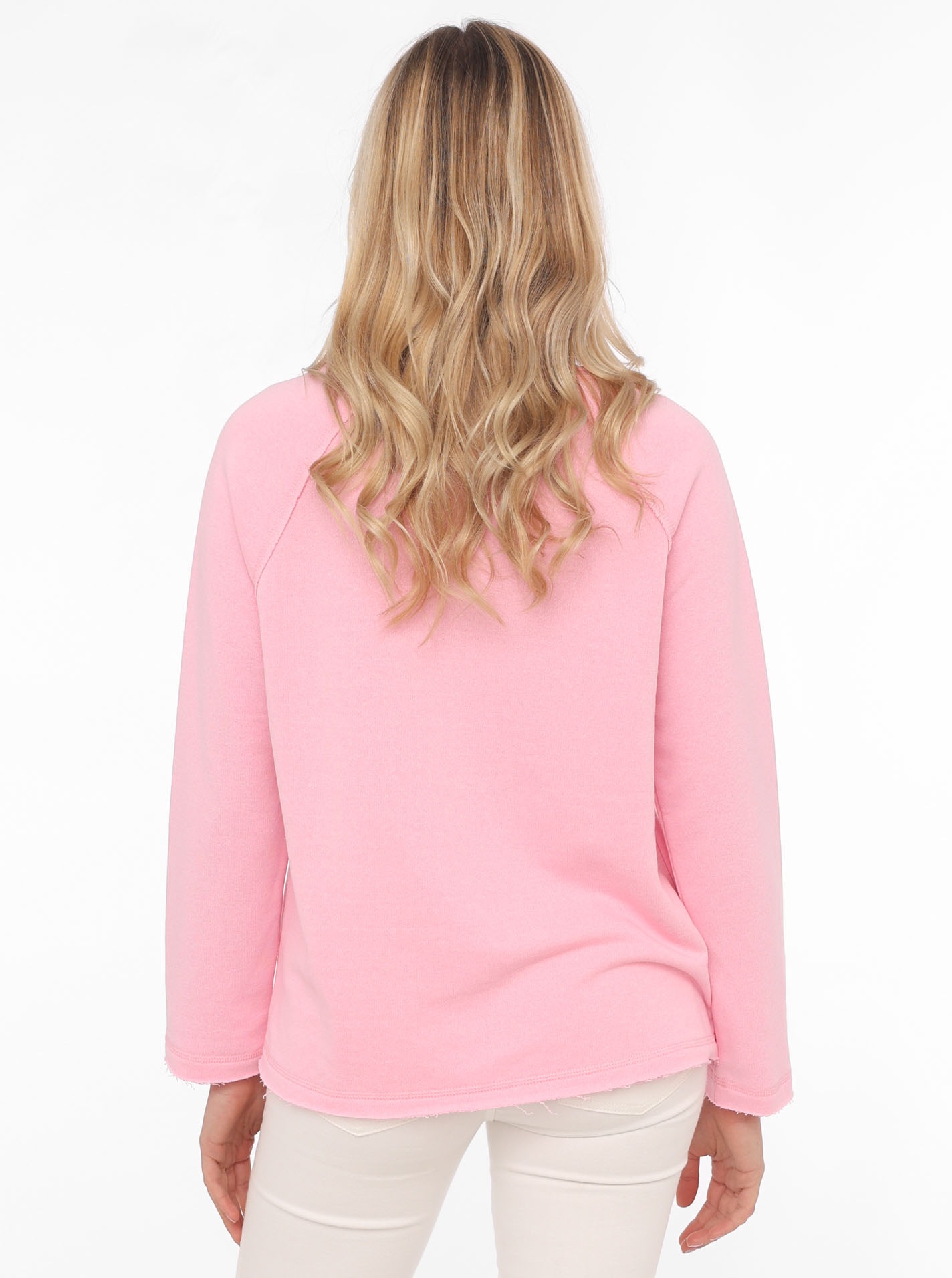 Zwillingsherz Sweatshirt »"MOIN MOIN MOIN"«, mit Used-Look Kanten und nordischem Gruß