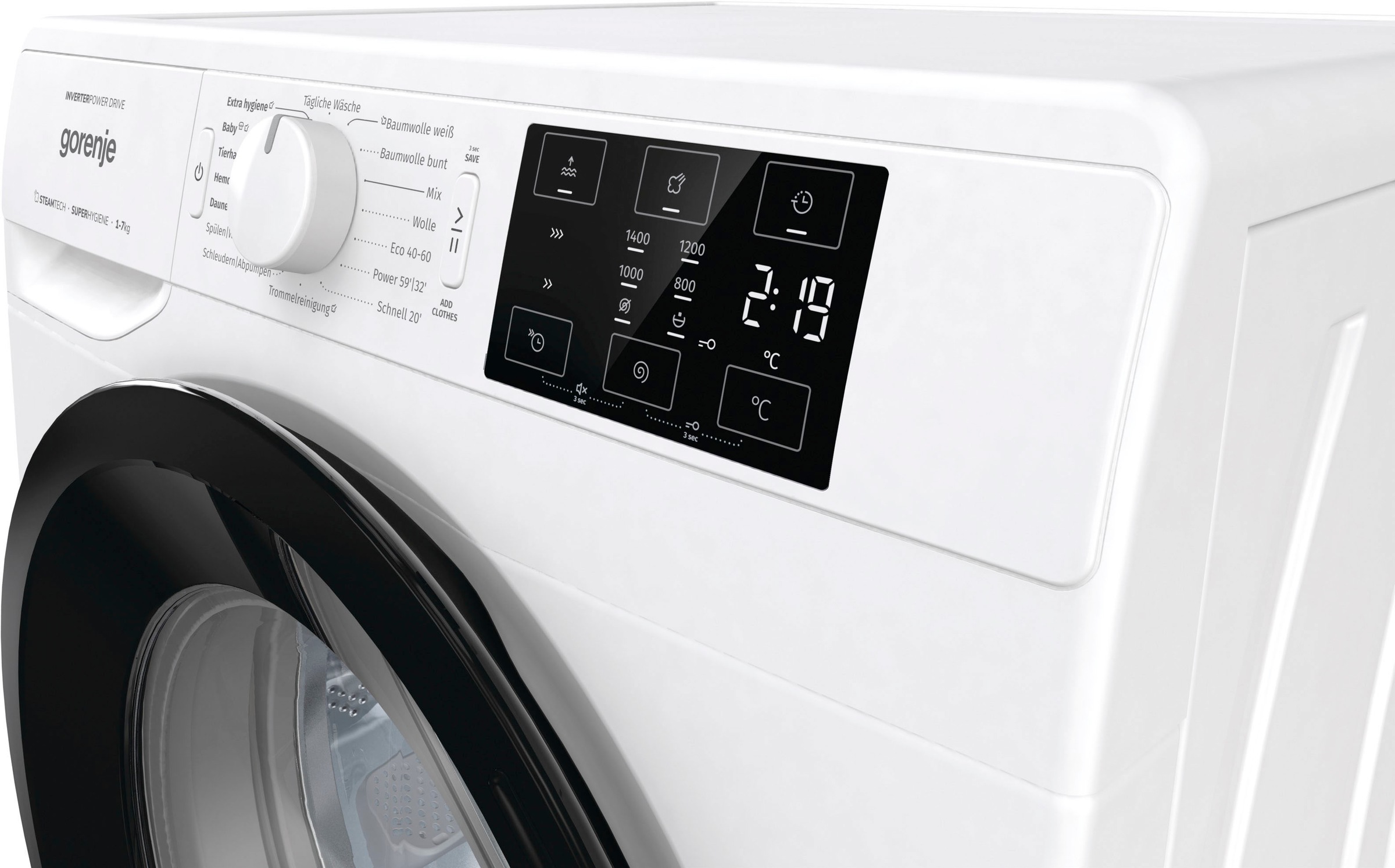 GORENJE Waschmaschine »WNEI74ADPS«, 7 kg, 1400 U/min