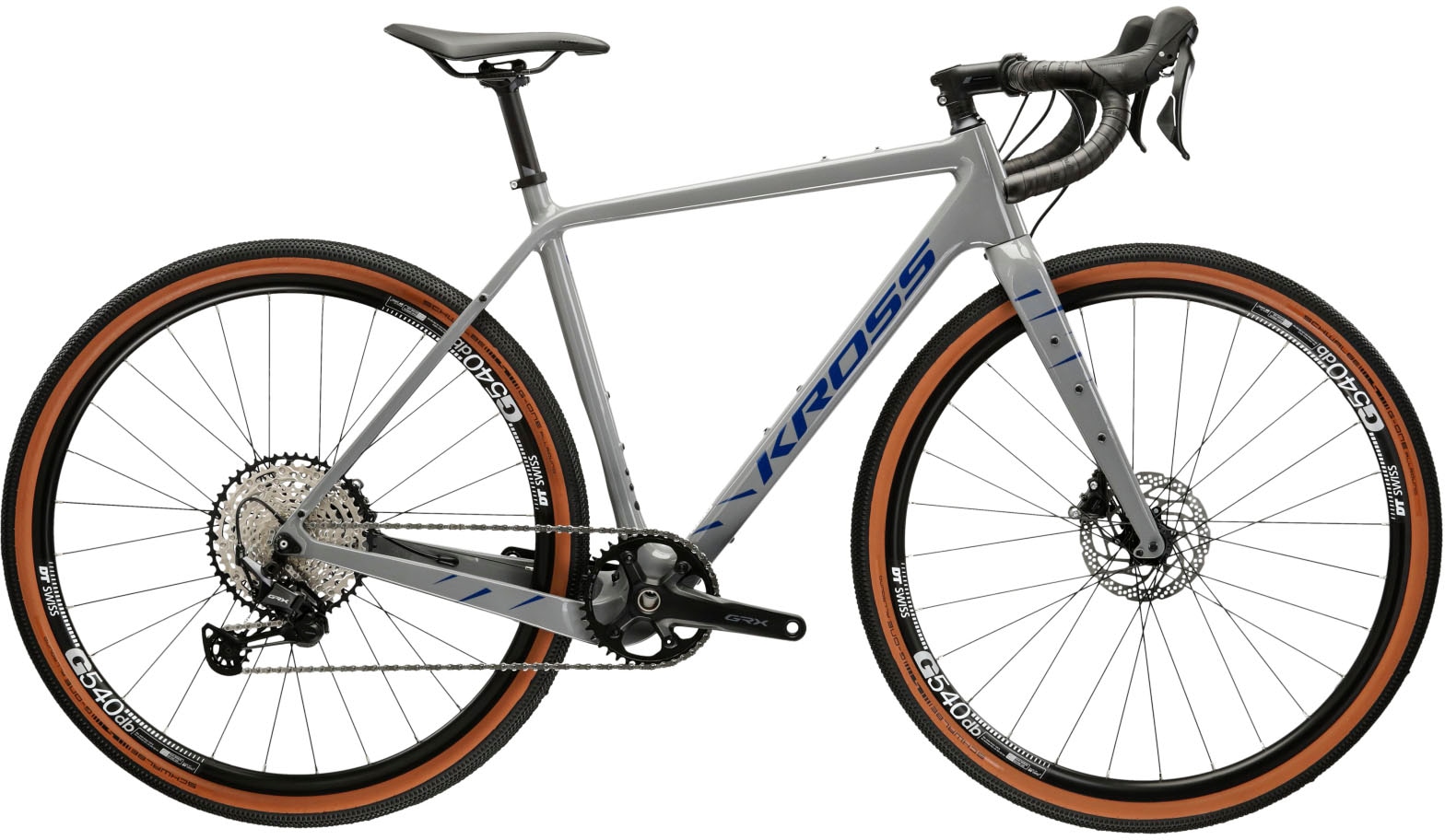 Kross Gravelbike »Esker 7.0« 12 Gang Kettenschaltung in grau, Größe 28 Zoll (71,12 cm) hinten: 28 Zoll (71,12 cm)