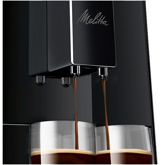 Melitta Kaffeevollautomat »Solo® E950-322, pure black«, aromatischer Kaffee & Espresso bei nur 20 cm Breite