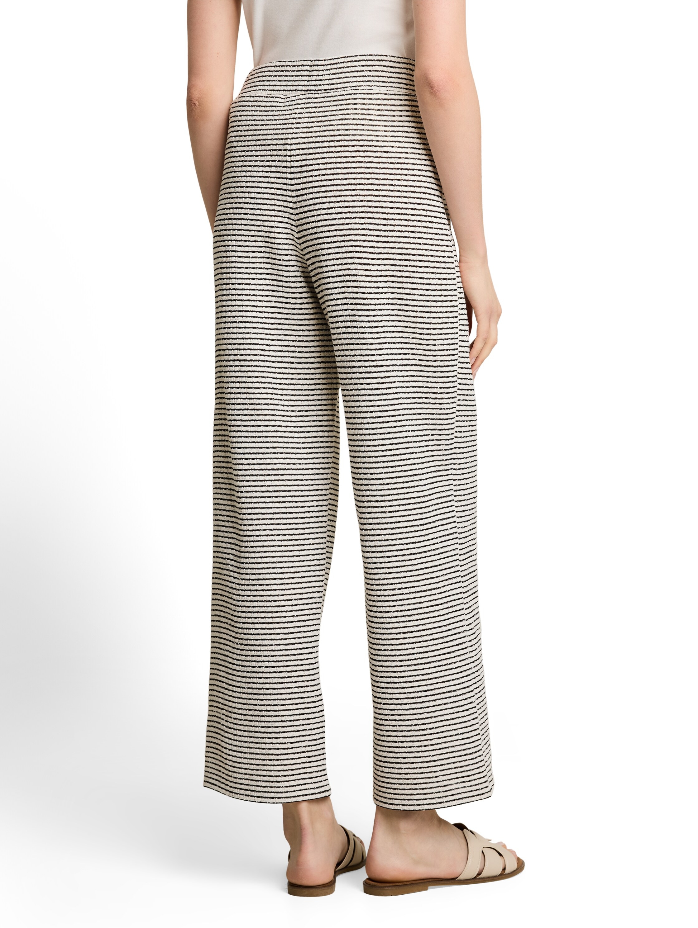 TOM TAILOR Denim Stoffhose  Gestreifte Stoffhose mit Strucktur
