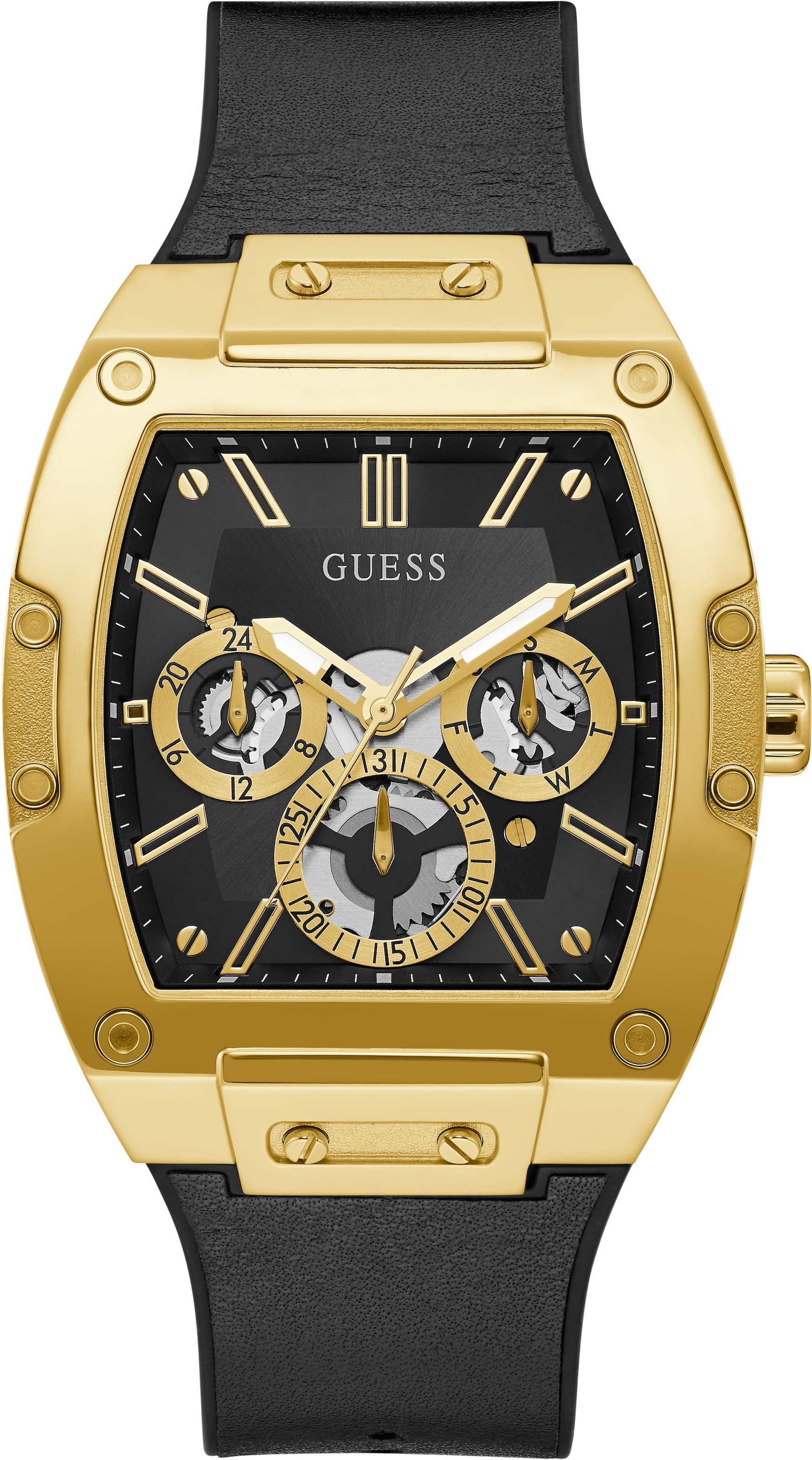 Guess Multifunktionsuhr »PHOENIX, GW0202G1«, Armbanduhr, Quarzuhr, Herrenuhr