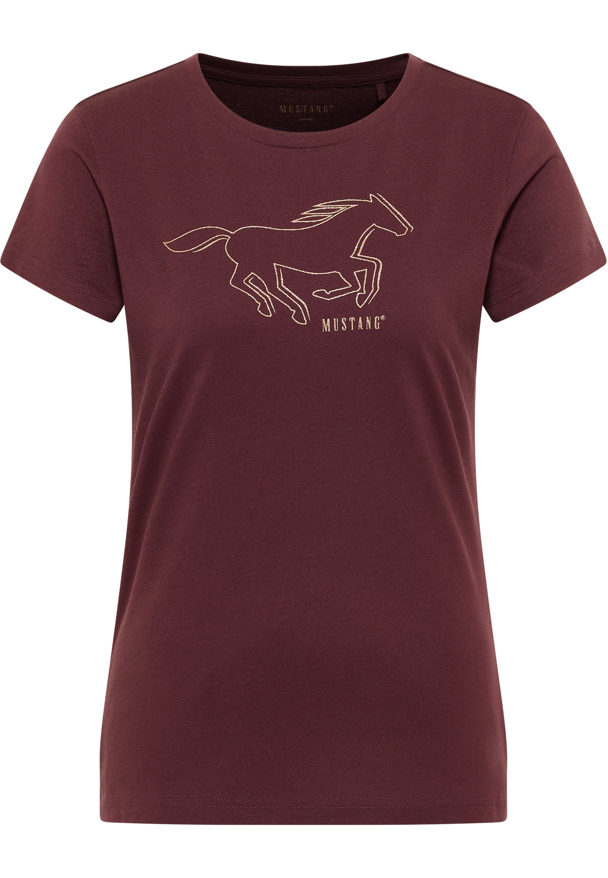 MUSTANG Kurzarmshirt »Damen Style Loa«