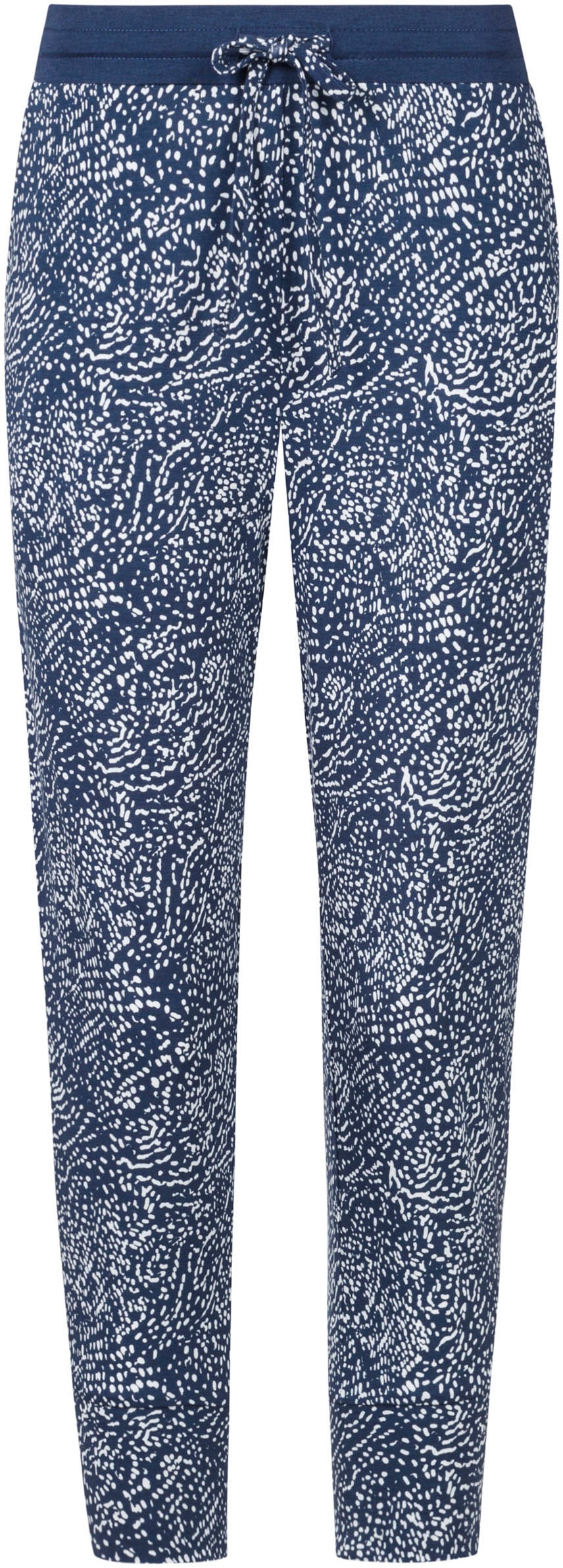 Mey Capri-Pyjama »Liah«, (Set, 2 tlg.), mit gemusterter Hose und schlichtem Oberteil