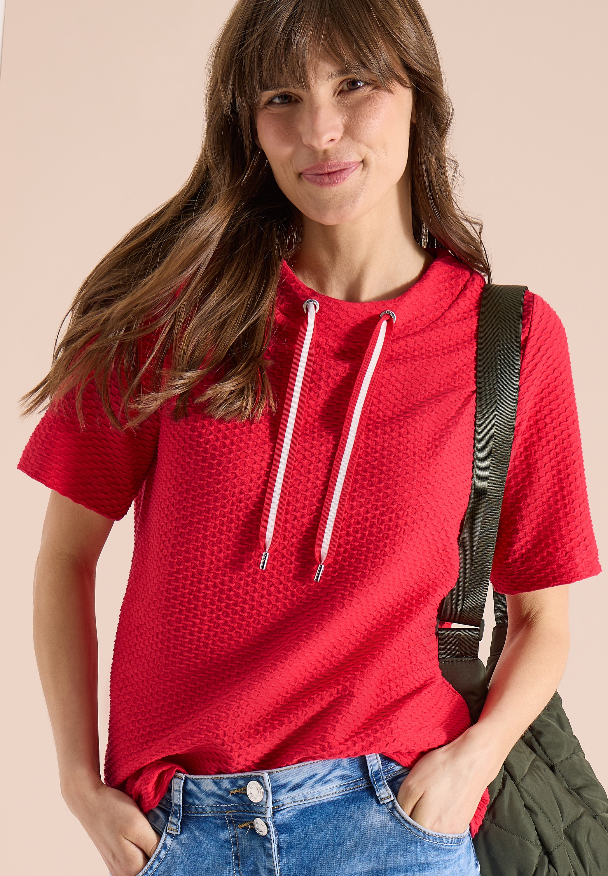 Cecil T-Shirt mit Tunnelzug