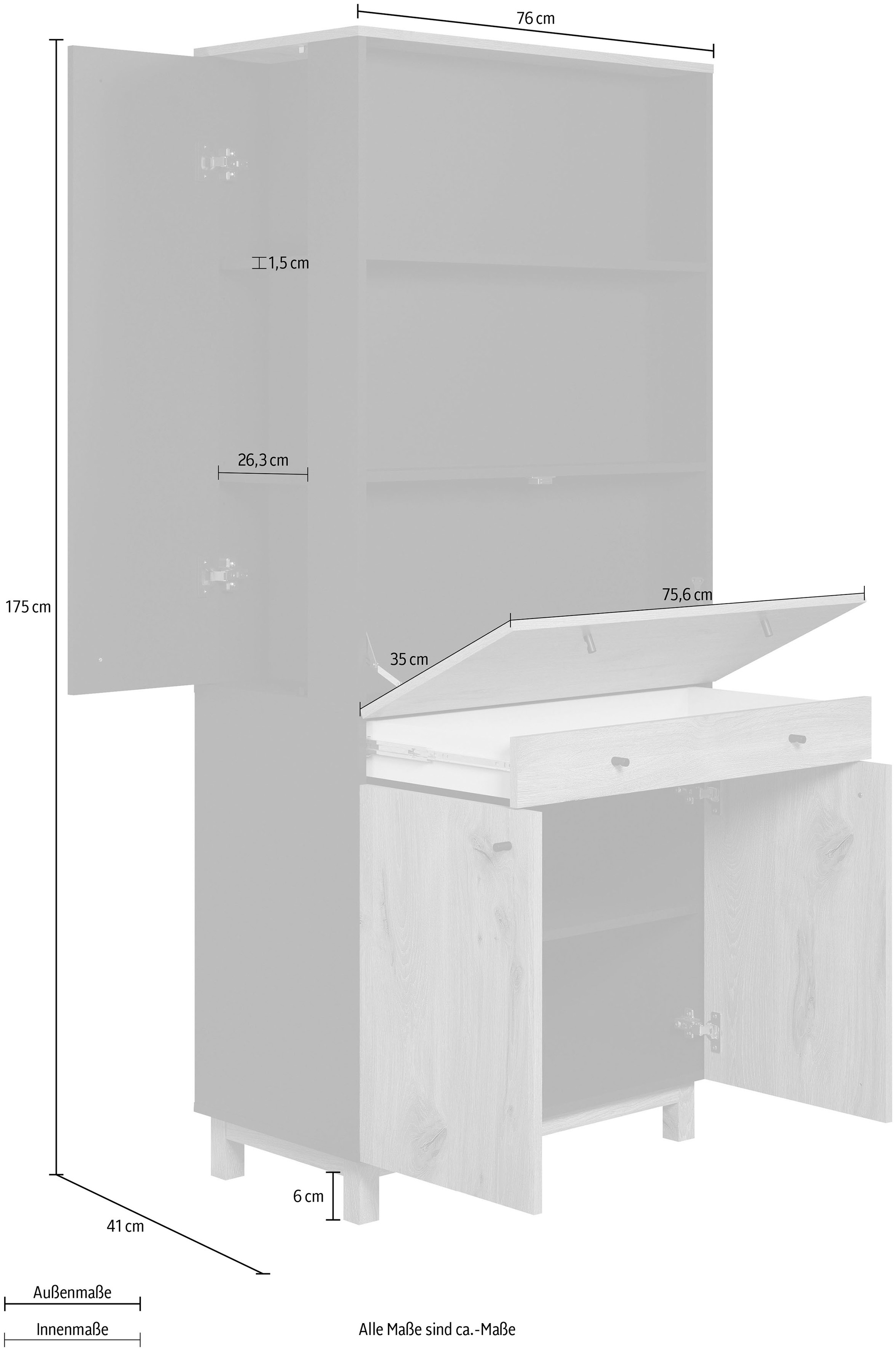 Eawfgtuw Lüftungsgitter Aus Aluminium – 150 X 350 Mm, Schwarz, Für Schränke & Türen