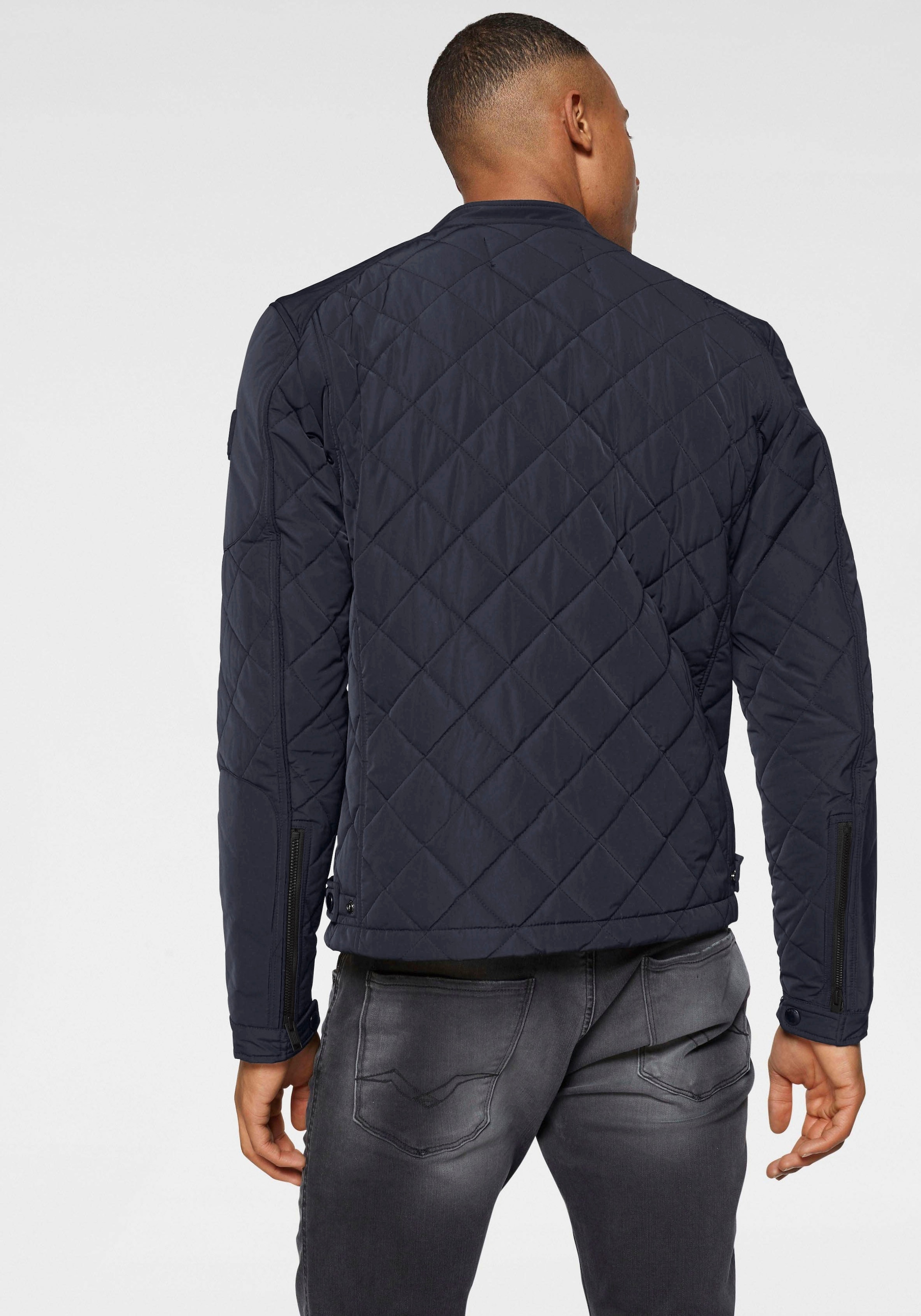 Replay Steppjacke, mit Rautenmuster