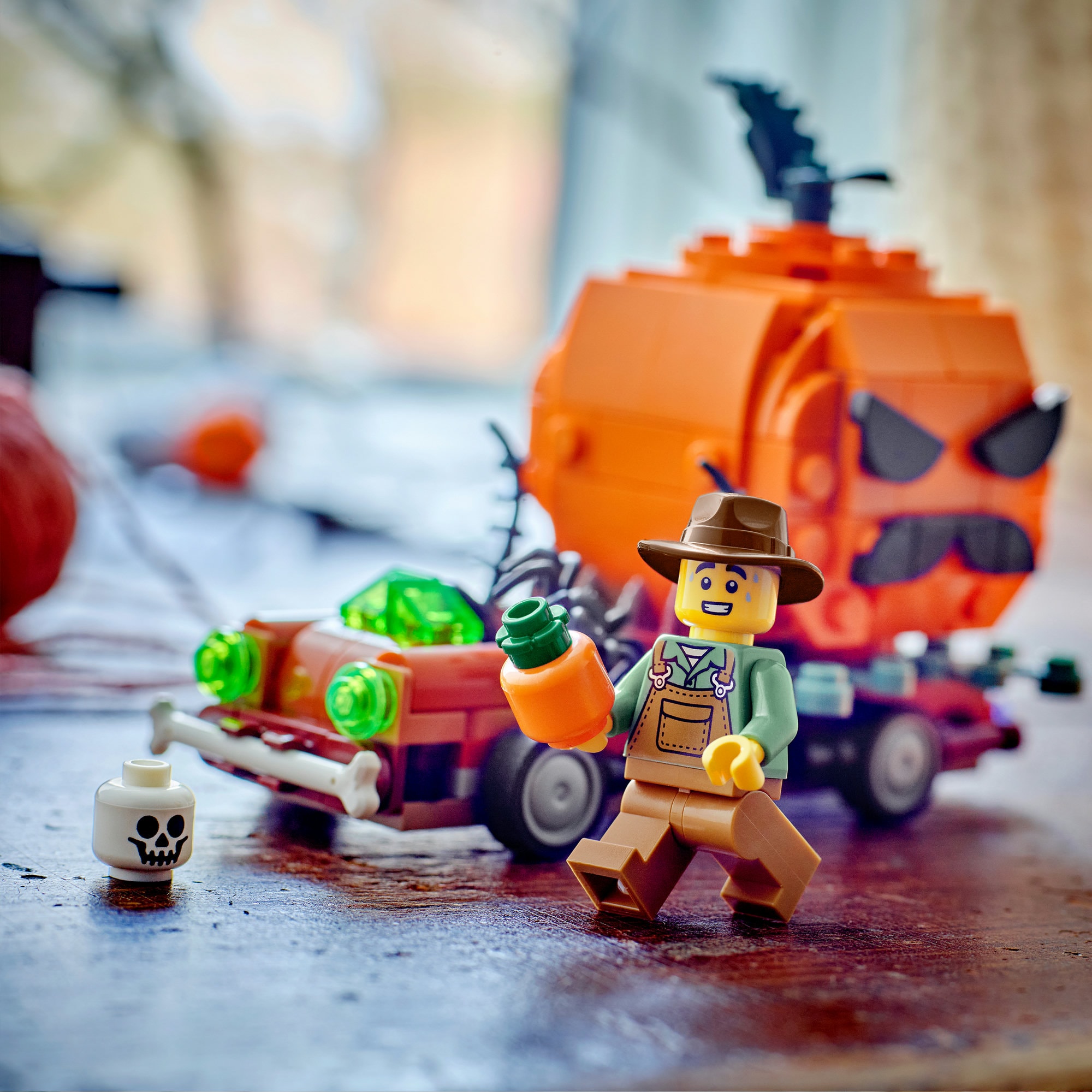 LEGO® Konstruktionsspielsteine »Pickup mit Halloweenkürbis (40822), LEGO LEGO Iconic« Made in Europe