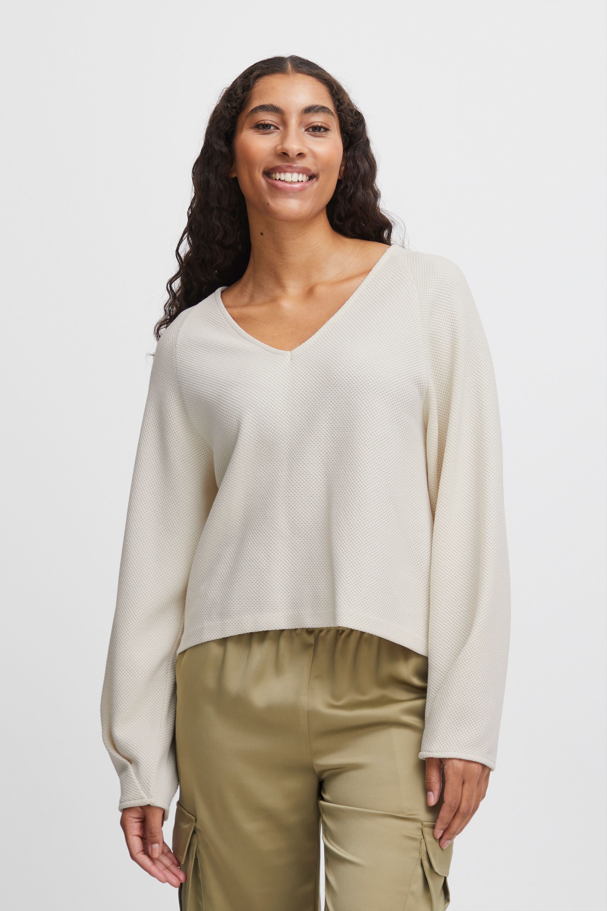 b.young Strickfleece-Pullover »Strickpullover BYRomo«