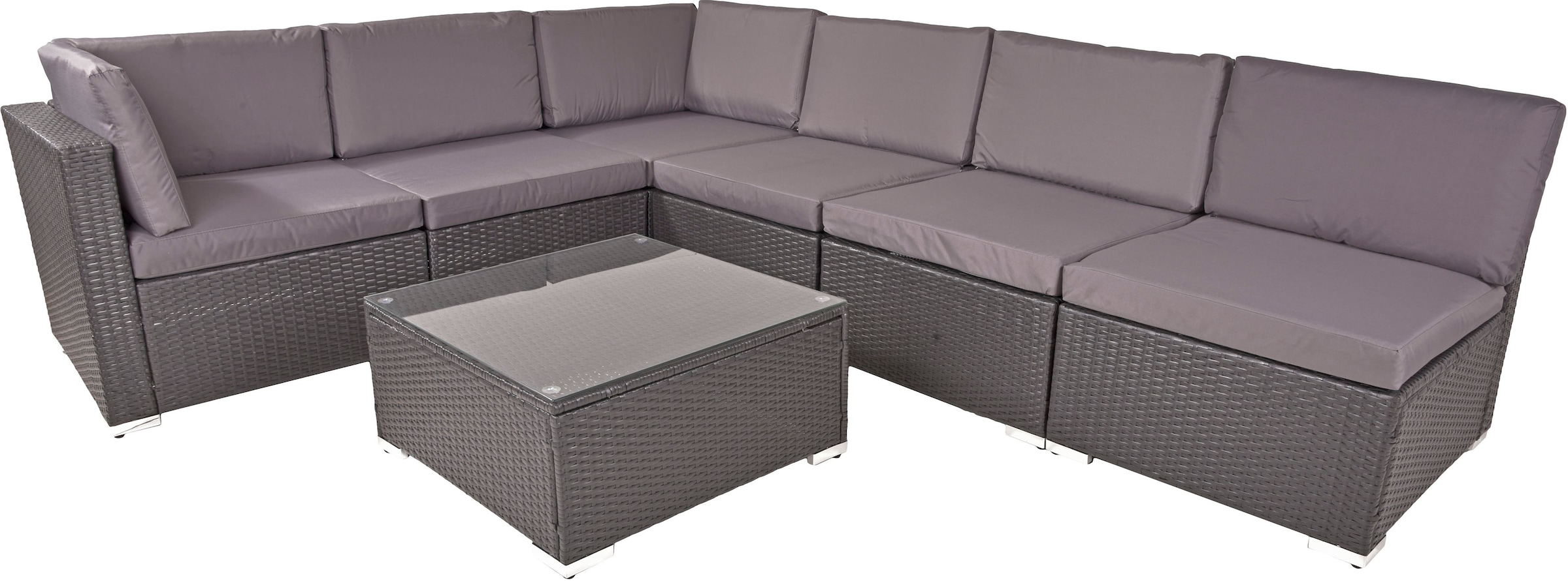 Garden Pleasure Gartenlounge-Set »SANSIBAR«, (7 tlg.)
