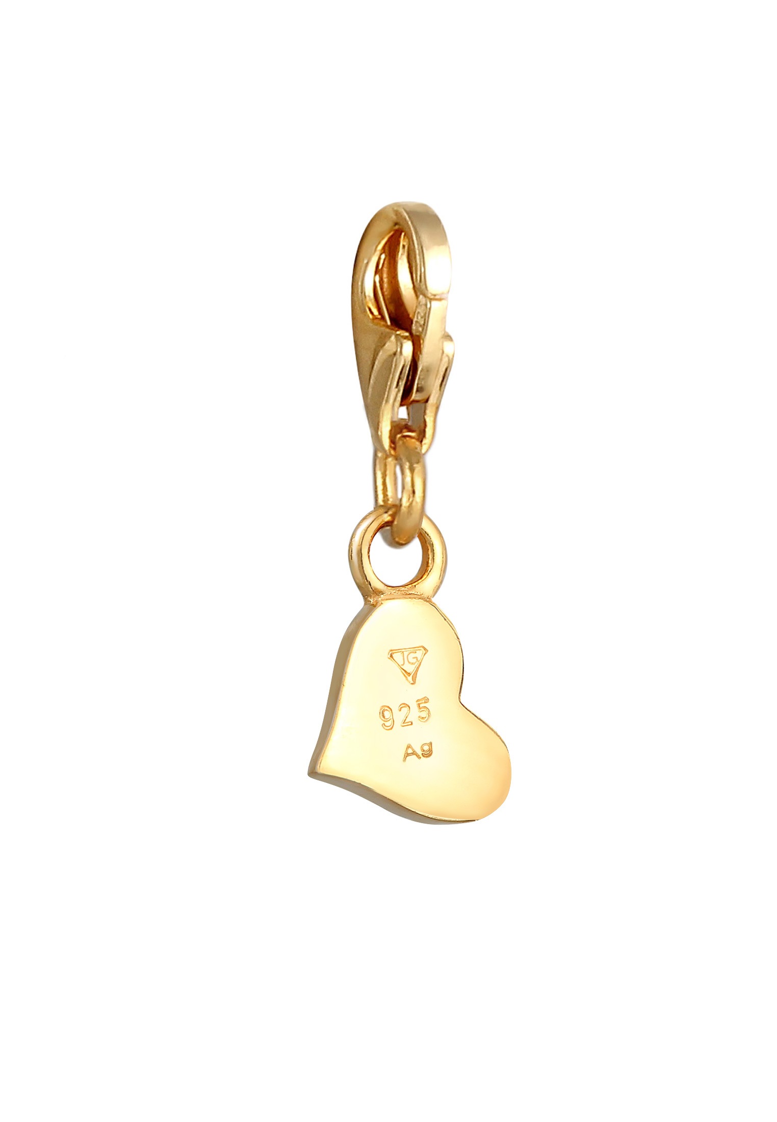 Nenalina Charm-Einhänger »Charm Herz Anhänger Liebe 925 Silber«
