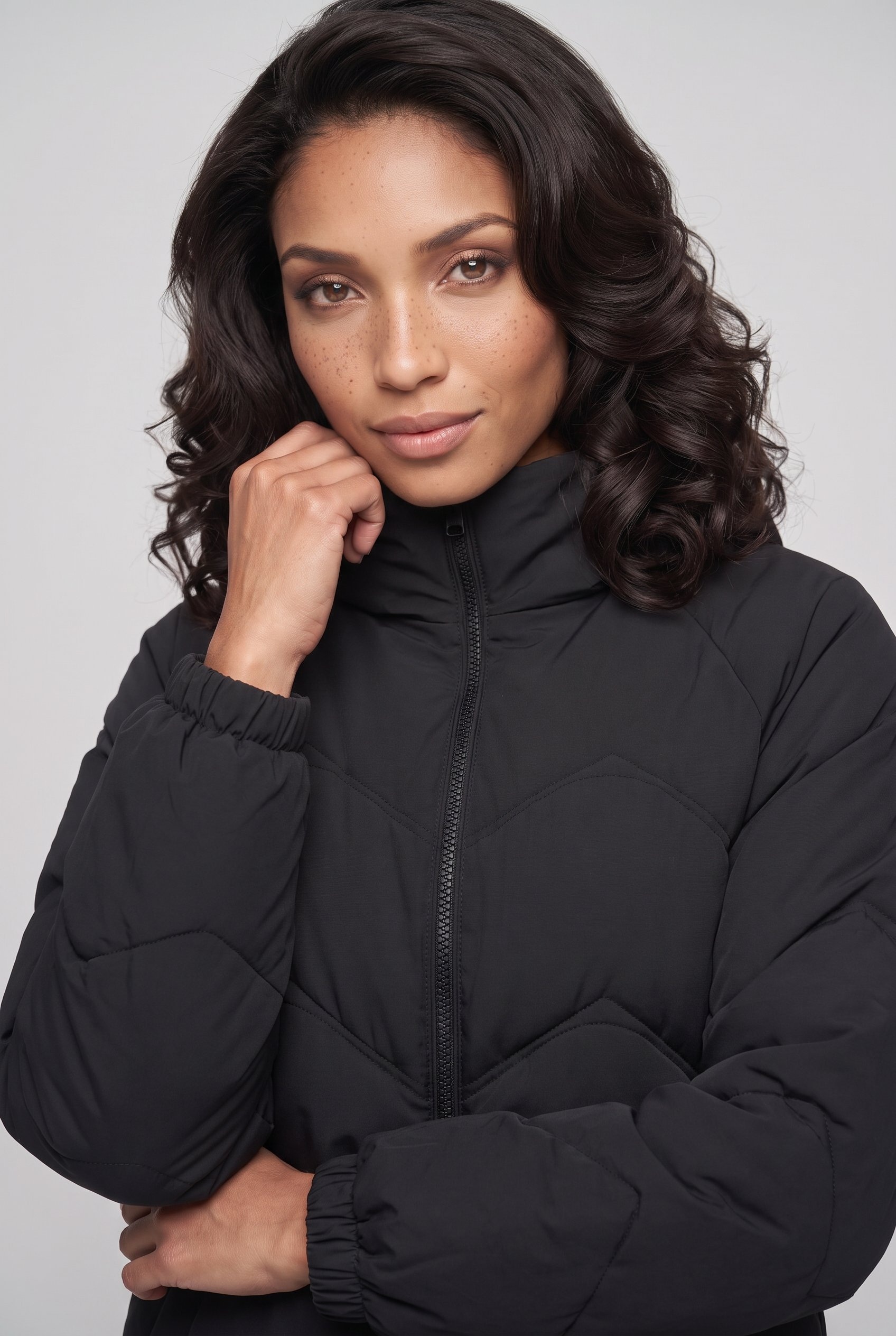JDY Steppjacke »JDYPOWER LONG HOOD PUFFER OTW HAB« mit Kapuze Kunstfaser