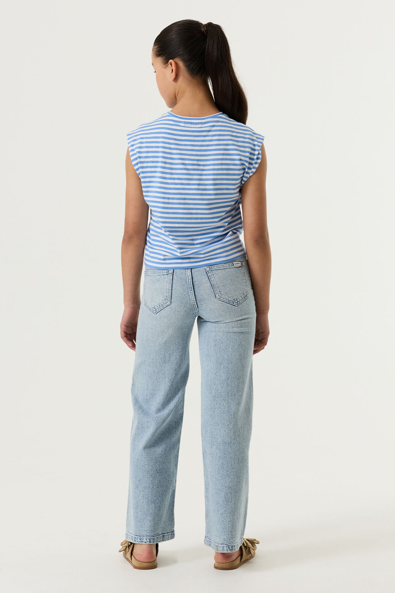 Garcia T-Shirt Shirttop in Streifen-Optik, for Girls