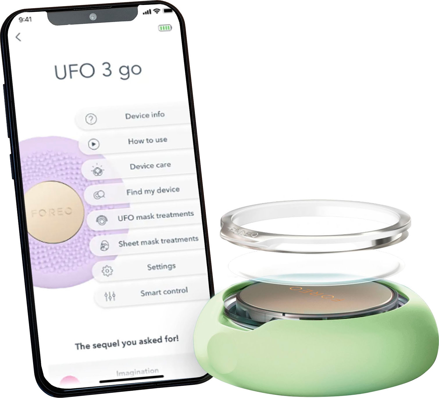 FOREO Kosmetikbehandlungsgerät »UFO™ 3 go«