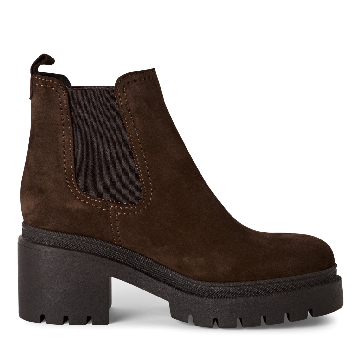 Tamaris Chelseaboots  Blockabsatz, Plateau, Stiefelette zum Schlupfen