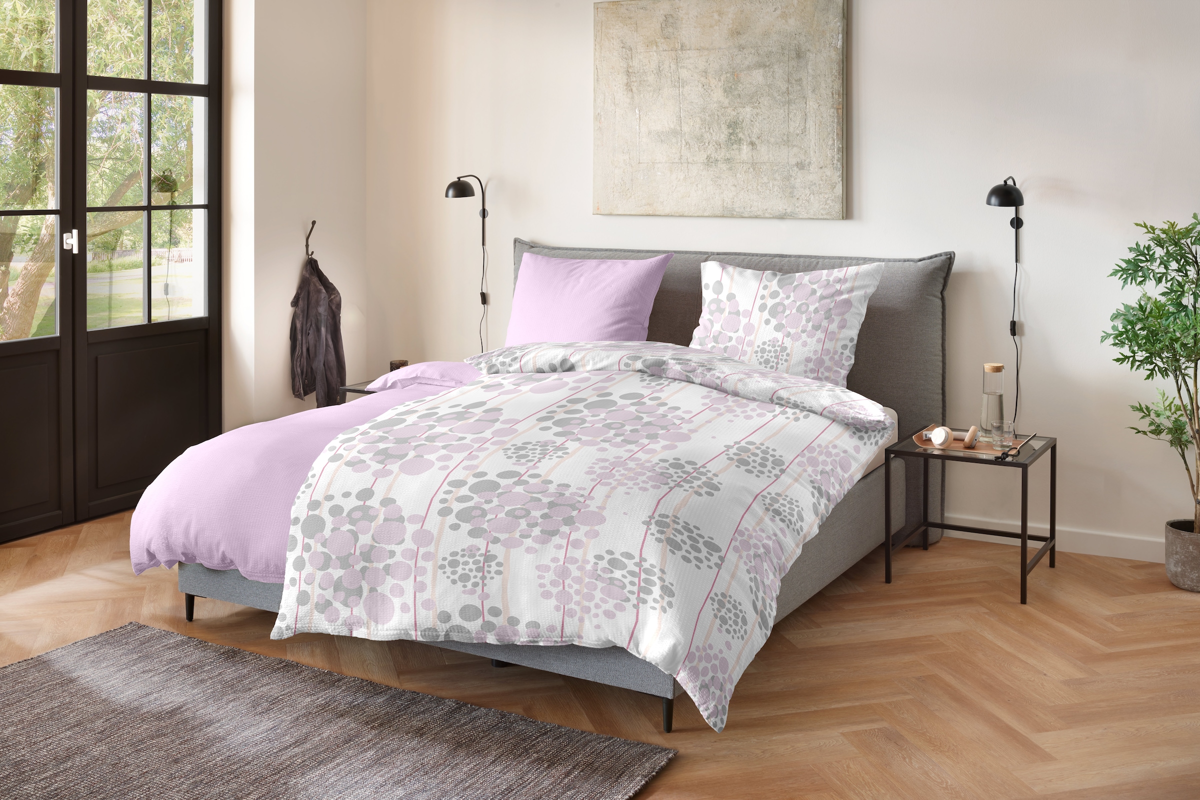 Primera Bettwäsche »Soft-Seersucker-Bettwäsche Florence« 2