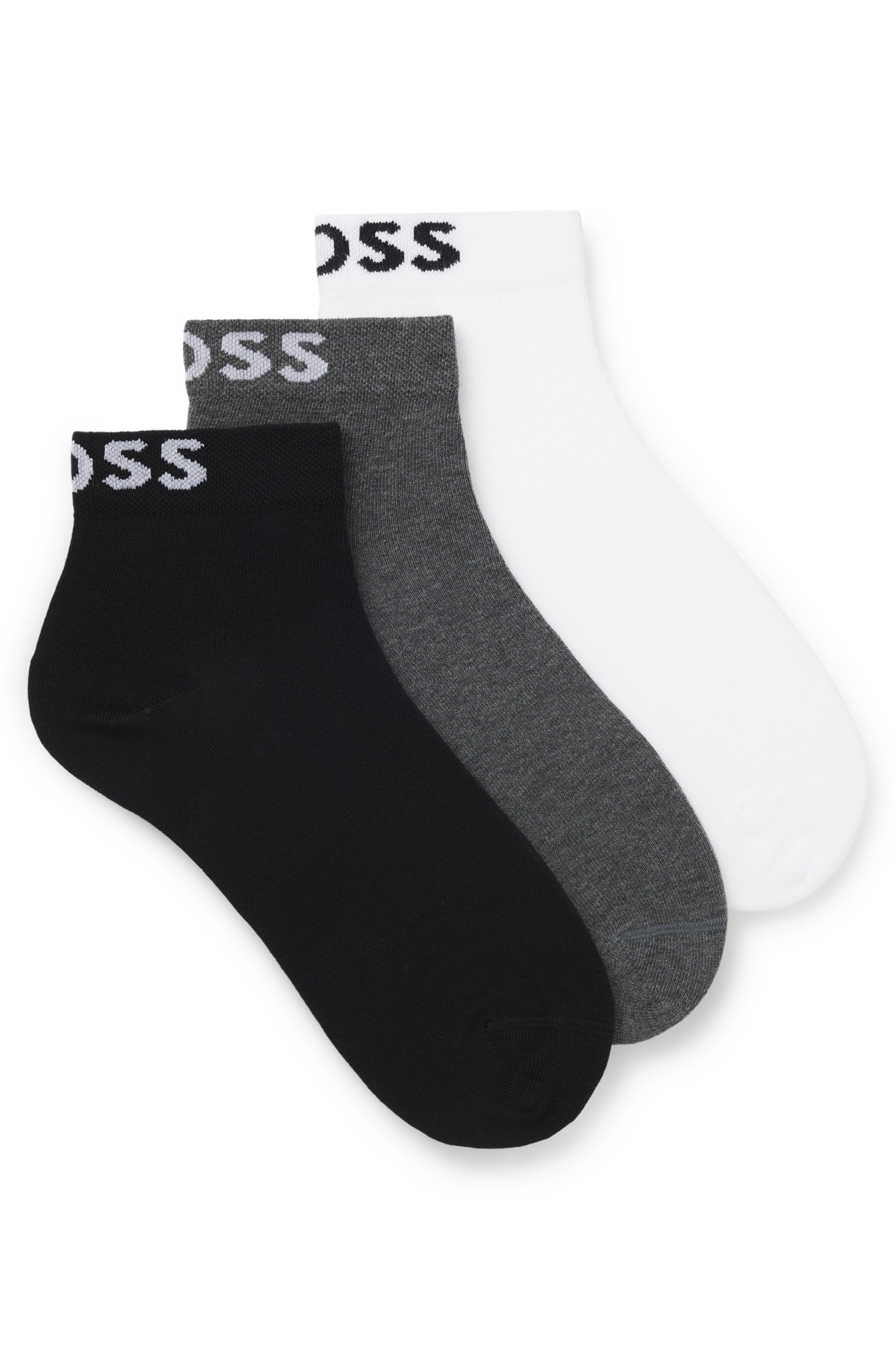 BOSS Kurzsocken »3P SH Logo CC SP W« 3 Paar tlg.