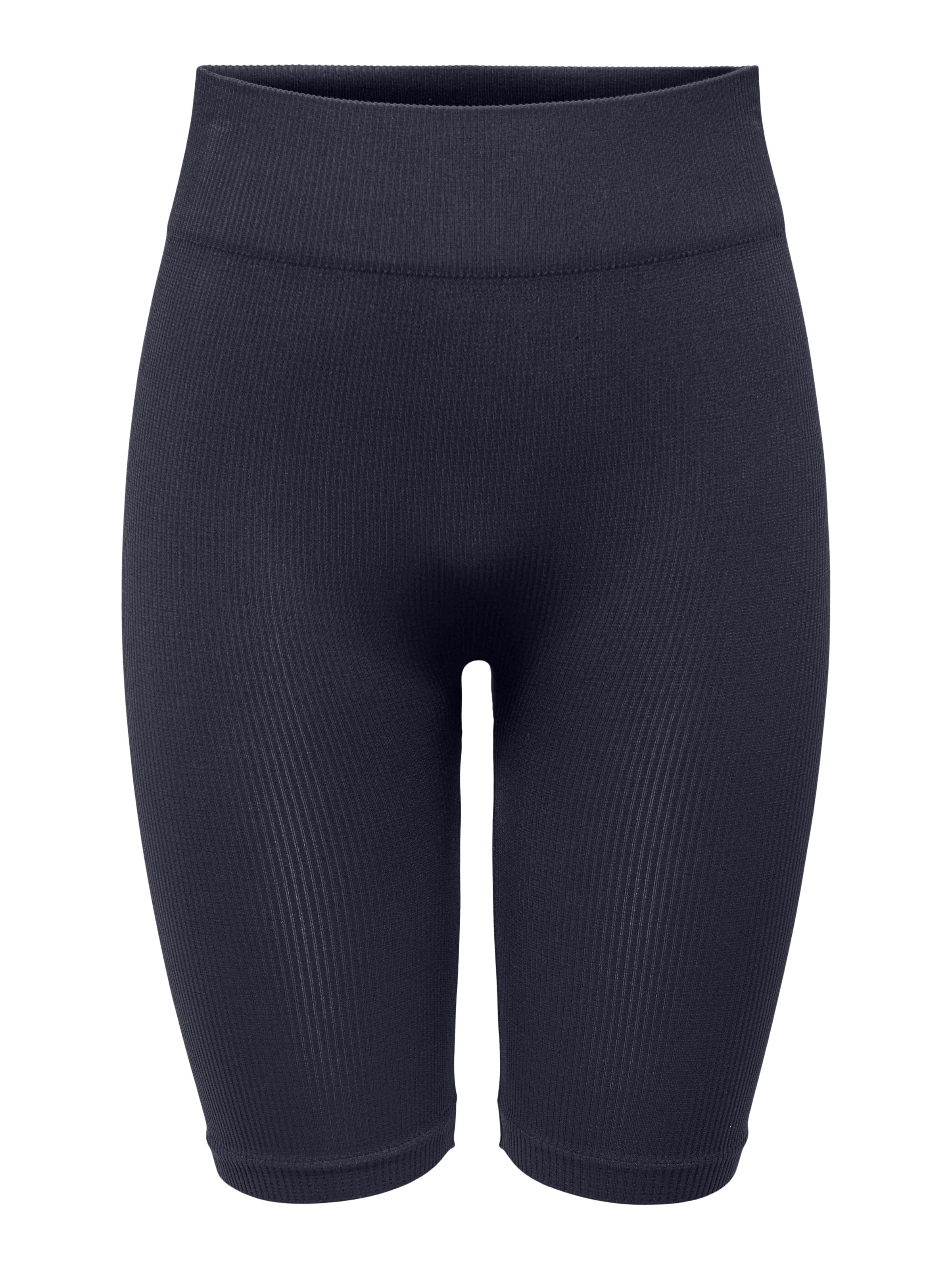 ONLY Play Trainingsshorts »ONPJAIA LIFE HW RIB CIR LONG SHORTS«, in feiner Rippstruktur mit recyceltem Nylon