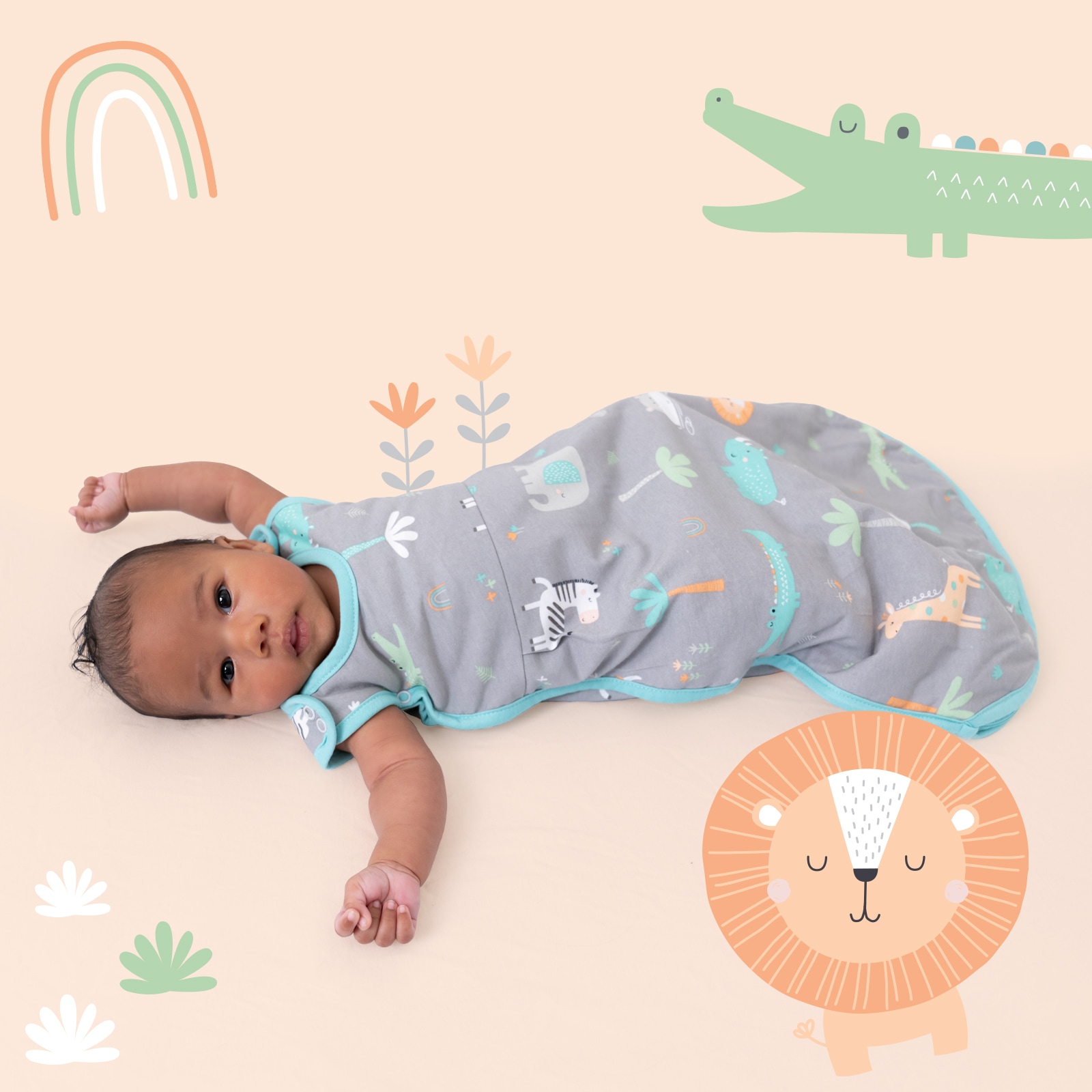 Schlummersack Babyschlafsack »Schlafsack ohne Füßen 1.0 Tog«