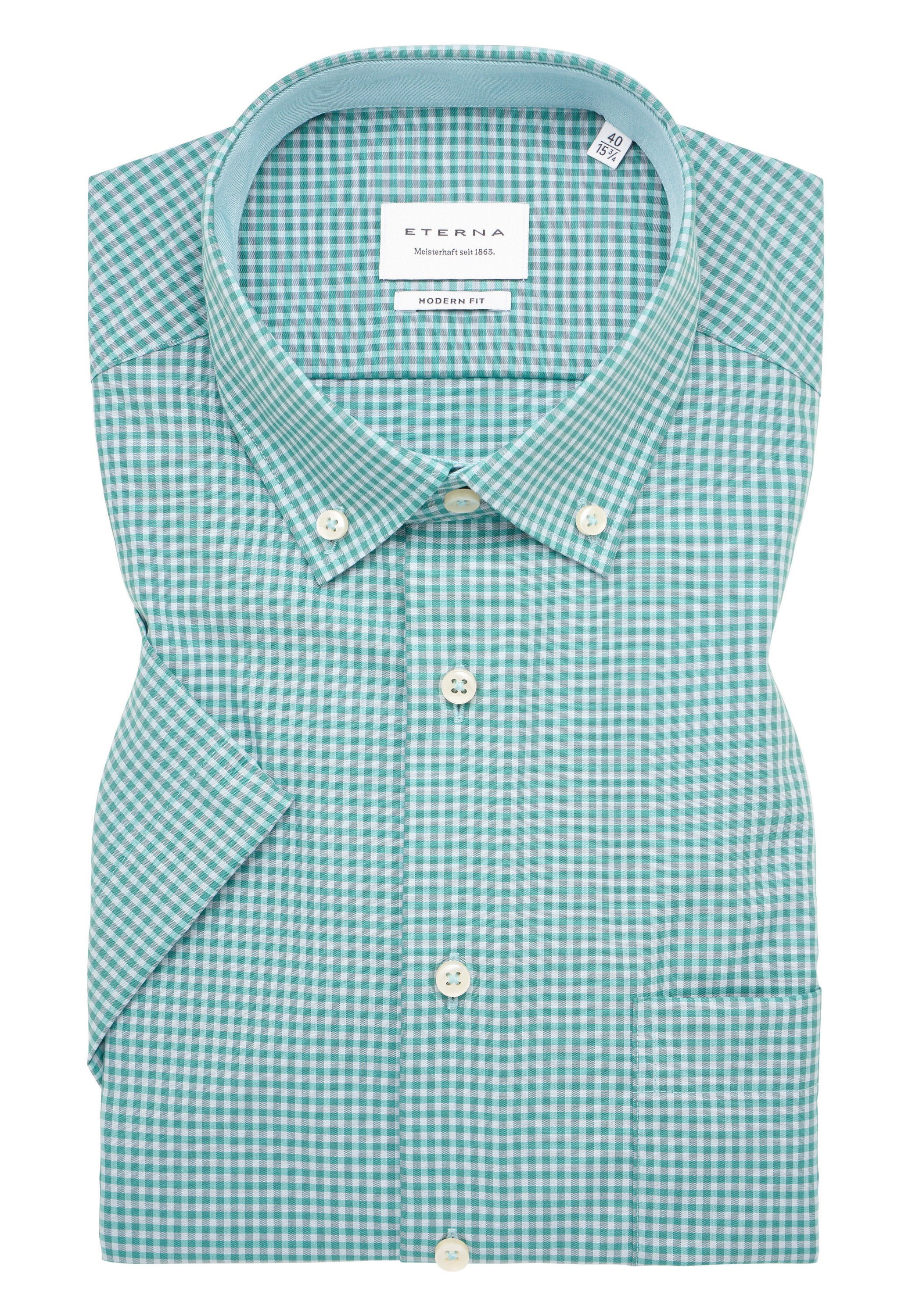 Eterna Kurzarmhemd »MODERN FIT«, NON IRON (bügelfrei)