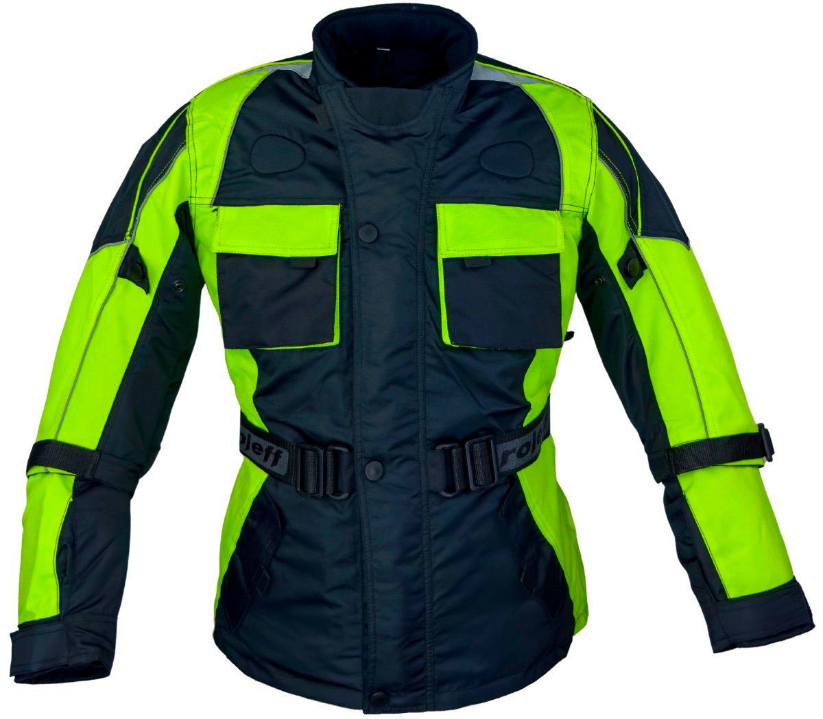 roleff Motorradjacke »Kids«, geeignet für Kinder, mit Sicherheitsstreifen