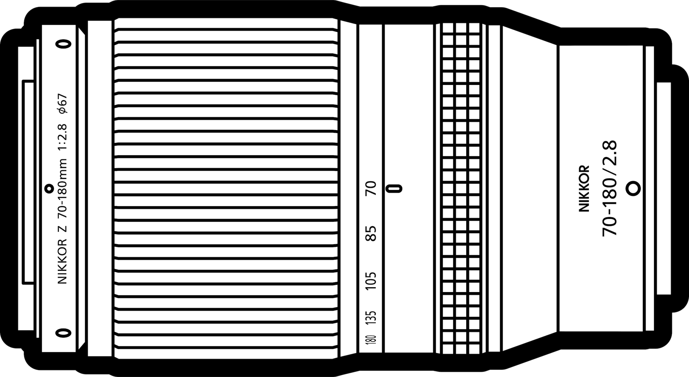 Nikon Objektiv »NIKKOR Z 70-180mm 1:2.8«