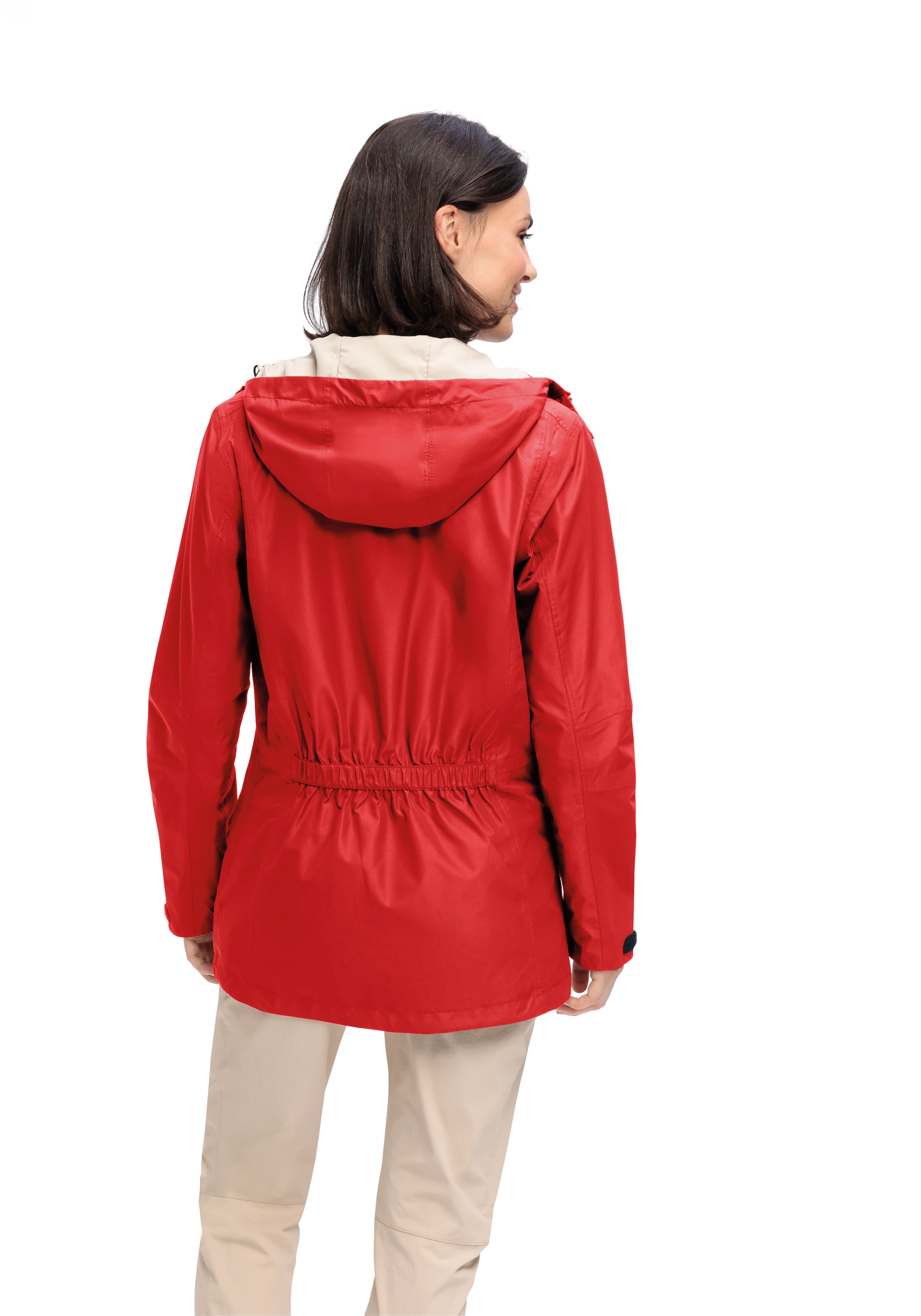 Maier Sports Outdoorjacke »Brocken Long W«, Damen Jacke wasserdicht, Funktionsjacke 2 Taschen außen + Innentasche