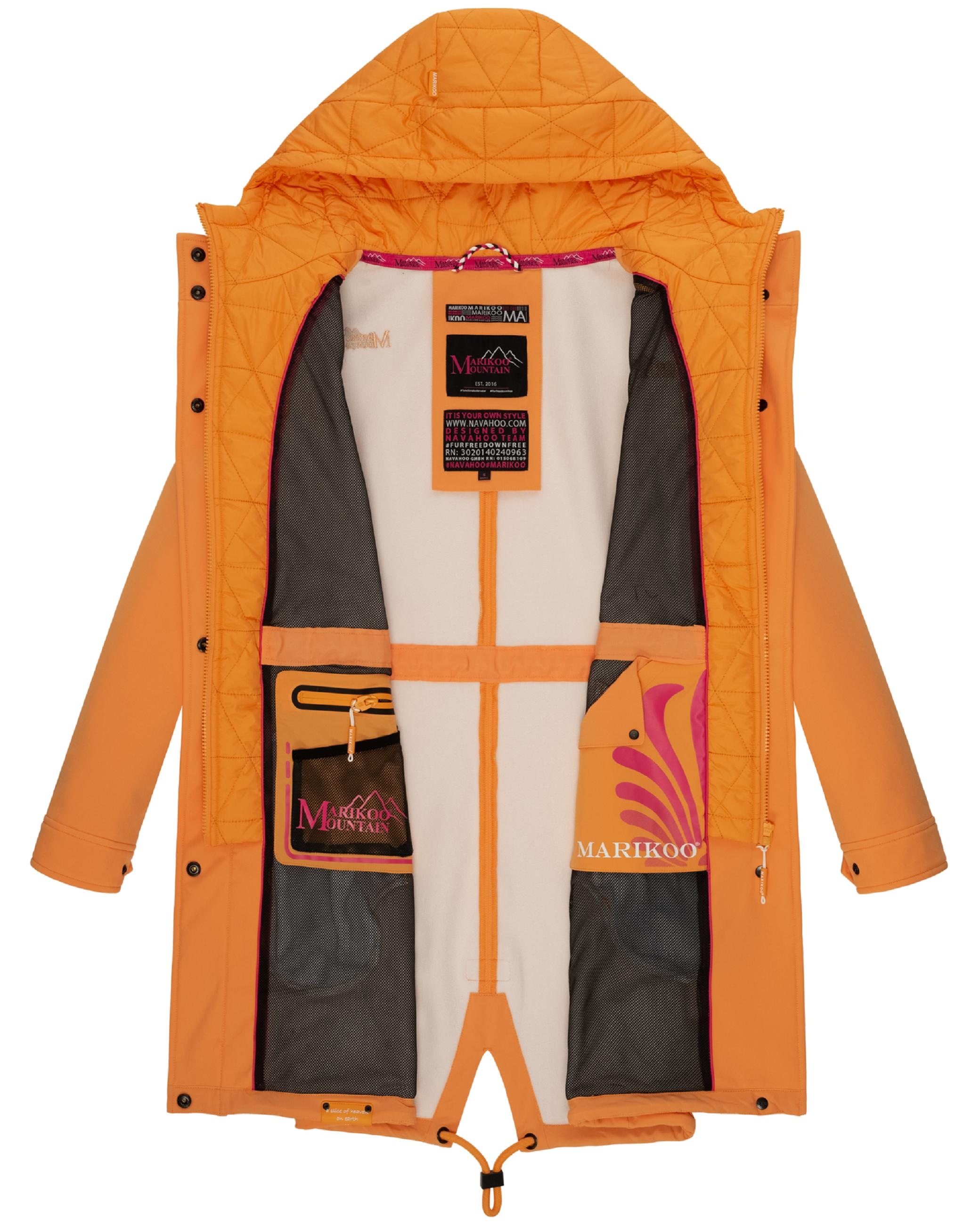 Marikoo Softshellparka »Softshellmantel Mount Presanella«, mit Kapuze