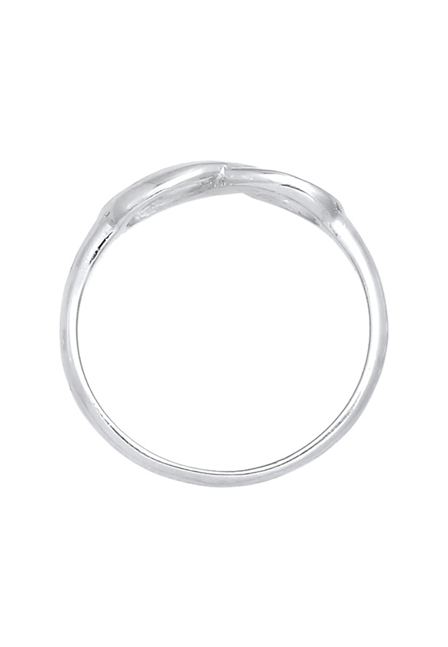 Elli Silberring »Ring Basic Infinity Unendlichkeit Zeichen 925 Silber«