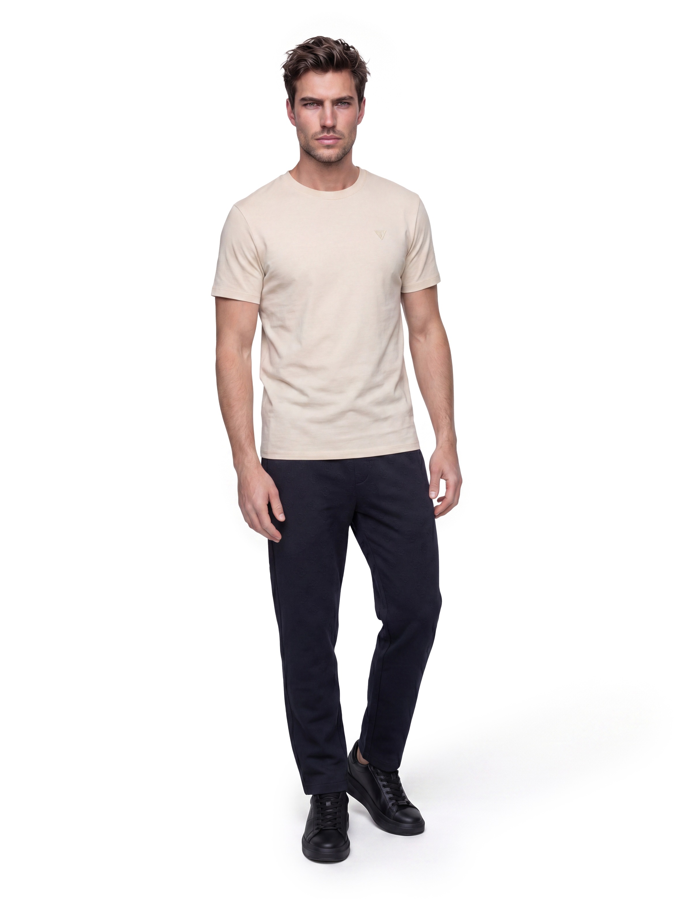 Guess T-Shirt »HEDLEY« Regular Fit, Rundhalsausschnitt