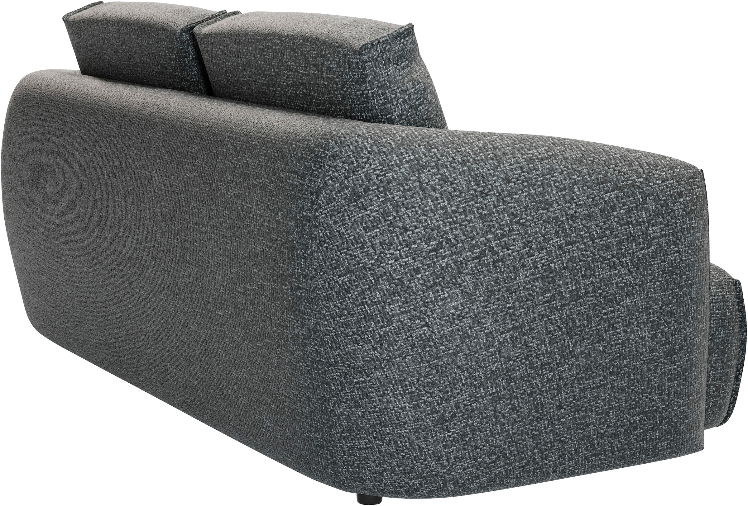 TRENDMANUFAKTUR 2-Sitzer »Shawn Designsofa mit elegant geschwungen Armlehnen, bequem« organischer Form, mit hochwertigem Bezug