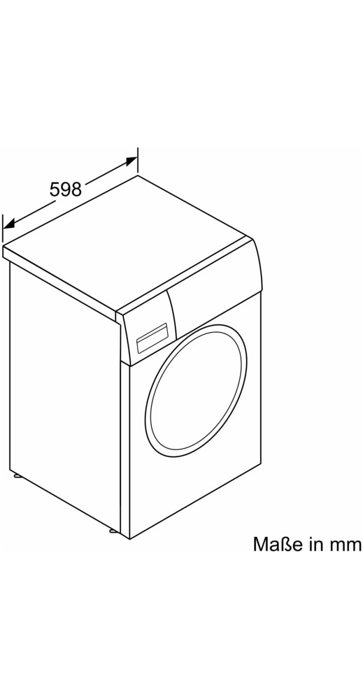 BOSCH Waschmaschine Serie 6 »WGG244ZV0«, 9 kg, 1400 U/min