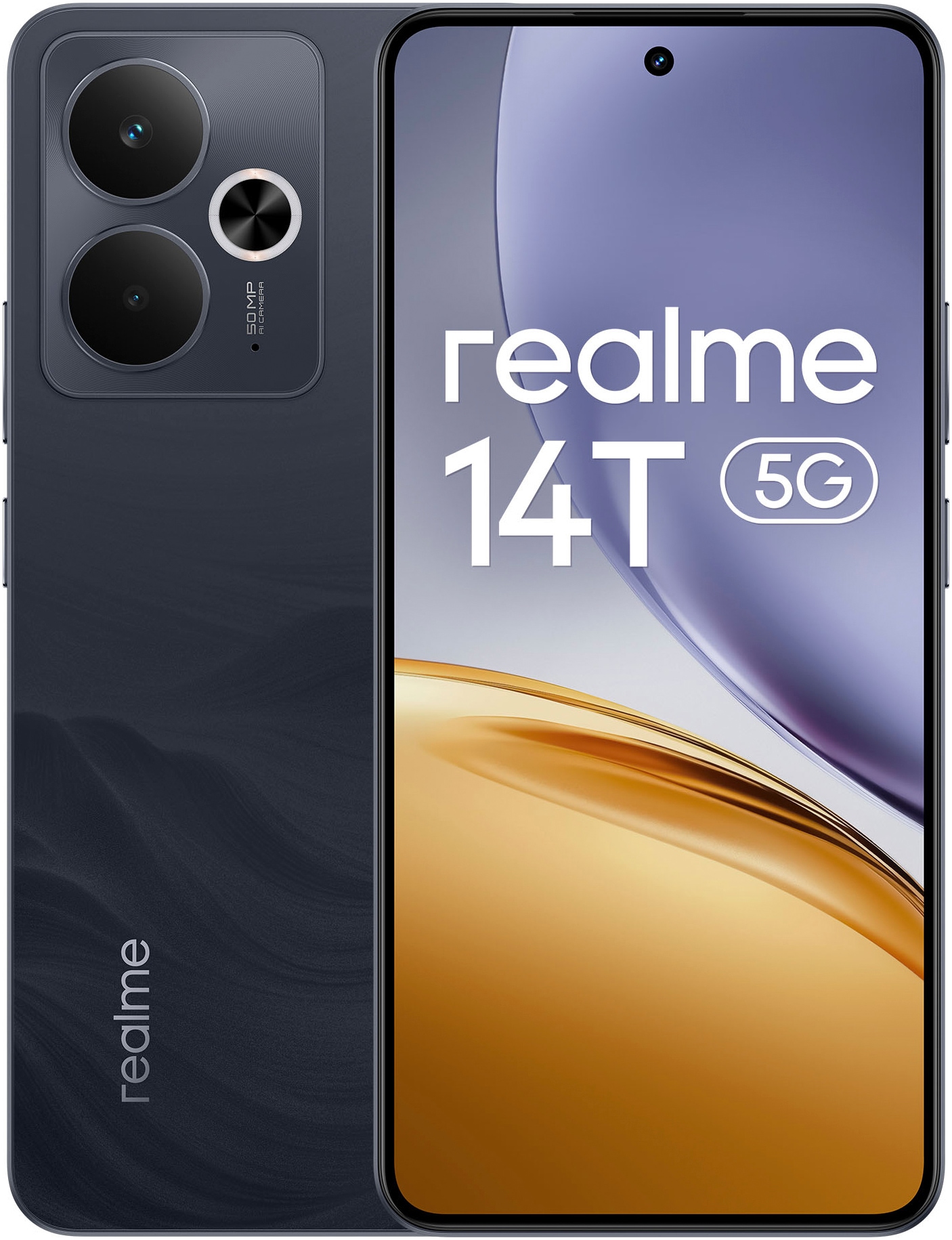 Realme Smartphone »14T« Obsidian Black in schwarz
