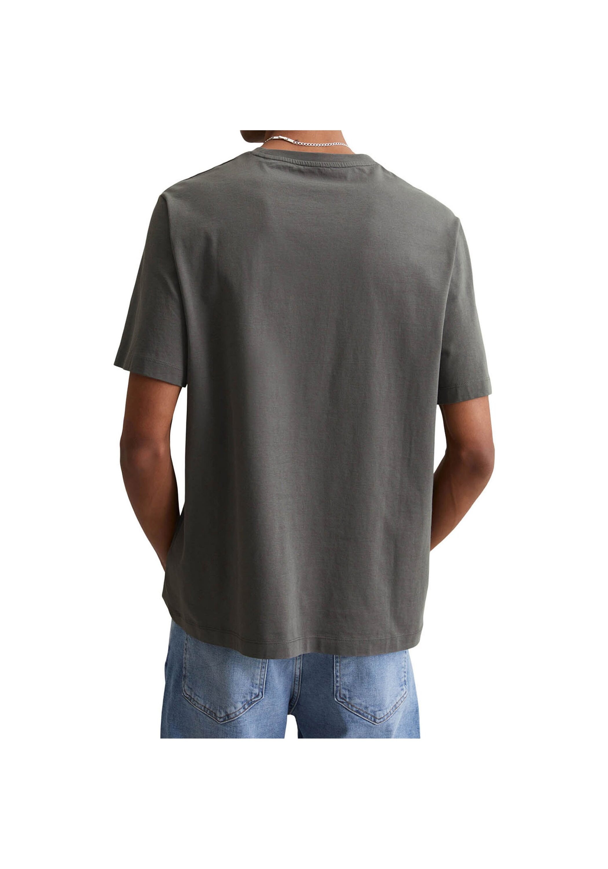 Marc O'Polo DENIM T-Shirt »T-Shirt T-Shirt, SSL, Logo Print, Reg F 2er Pack« 2