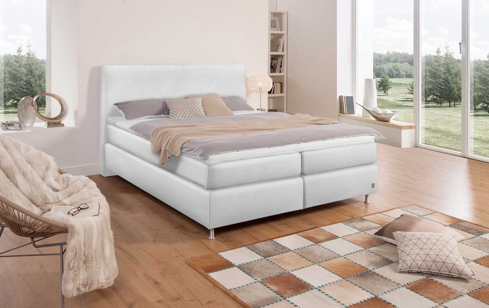 ADA premium Boxspringbett »Relax Plus«, inklusive Matratze und Topper