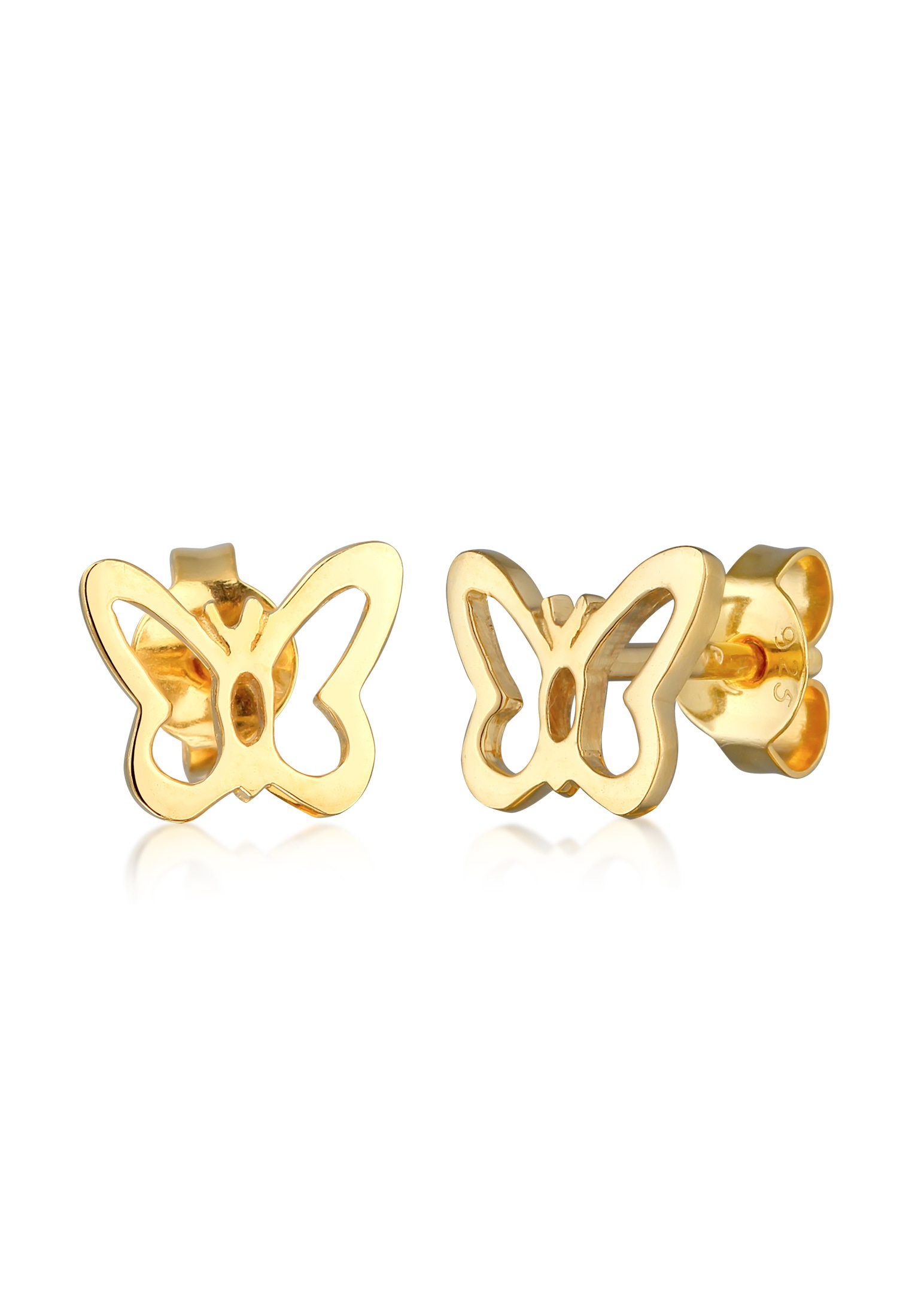 Elli Paar Ohrstecker »Ohrringe Schmetterling Trend Symbol 925 Silber«