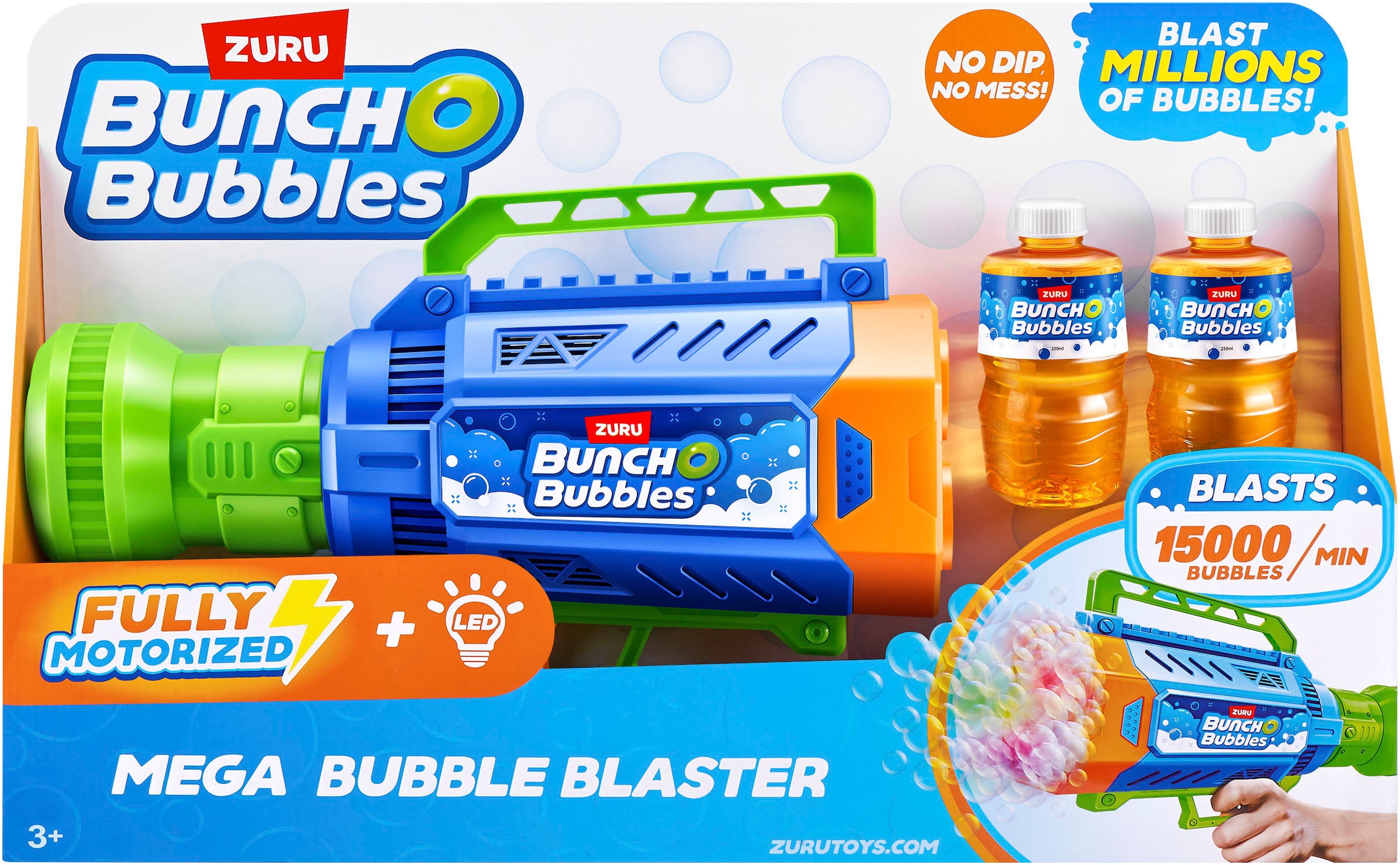 Bunch O Bubbles Blaster »Bunch O Bubbles, Motorisierter Mega Bubble Blaster«, mit LED-Lichtern