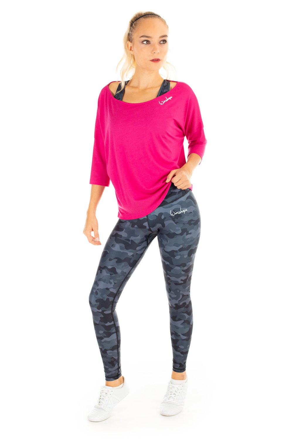 Winshape Leggings »HWL102-Military«, Core-Stability-Bund mit Bauch-Weg-Effekt