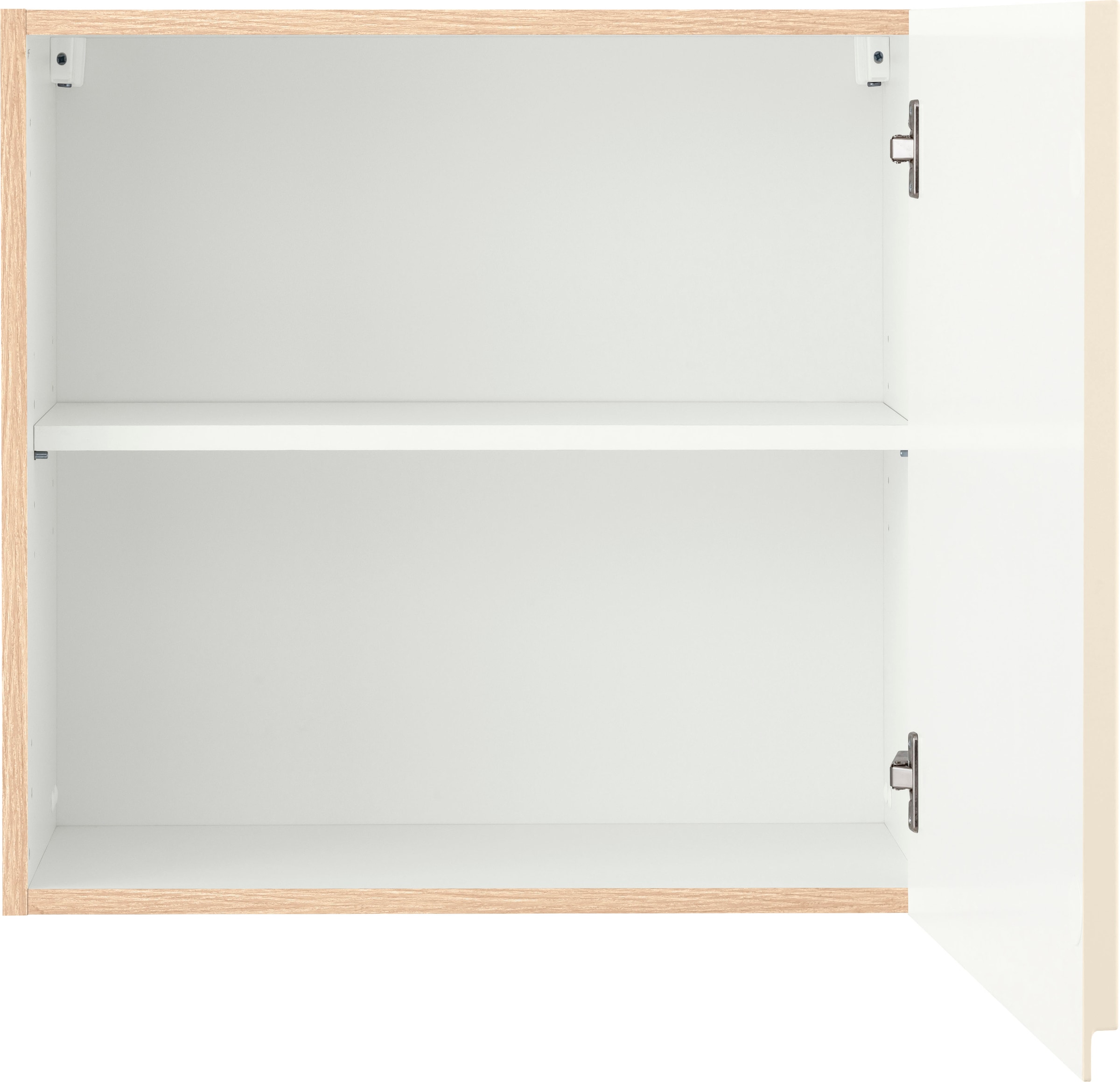 KOCHSTATION Hängeschrank »KS-Virginia«, 57 cm hoch, 60 cm breit, 1 Tür, Einlegeboden, hochwertige MDF-Fronten