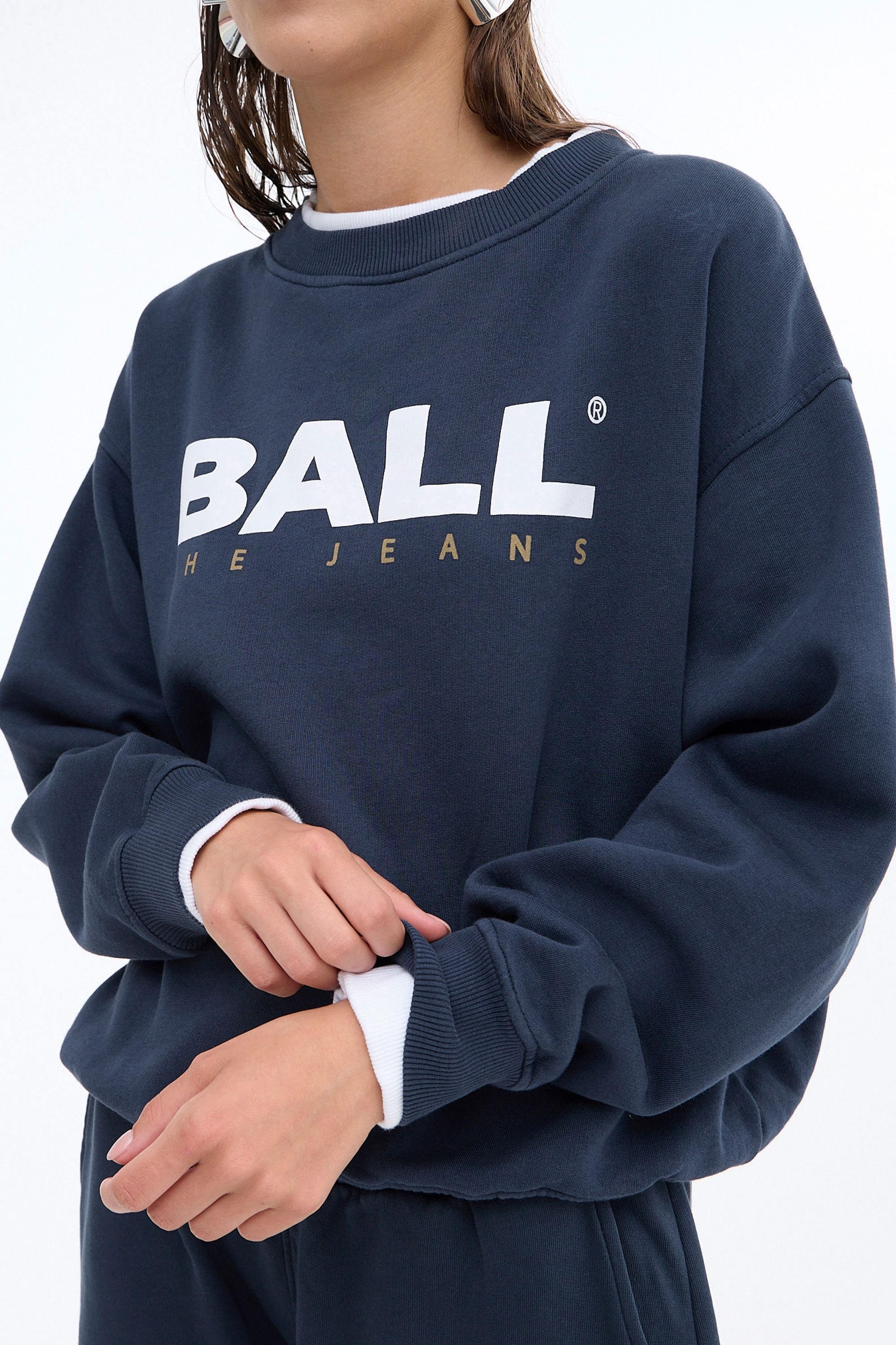 BALL Rundhalspullover »Rundhalspullover BASIMONA SWEAT«