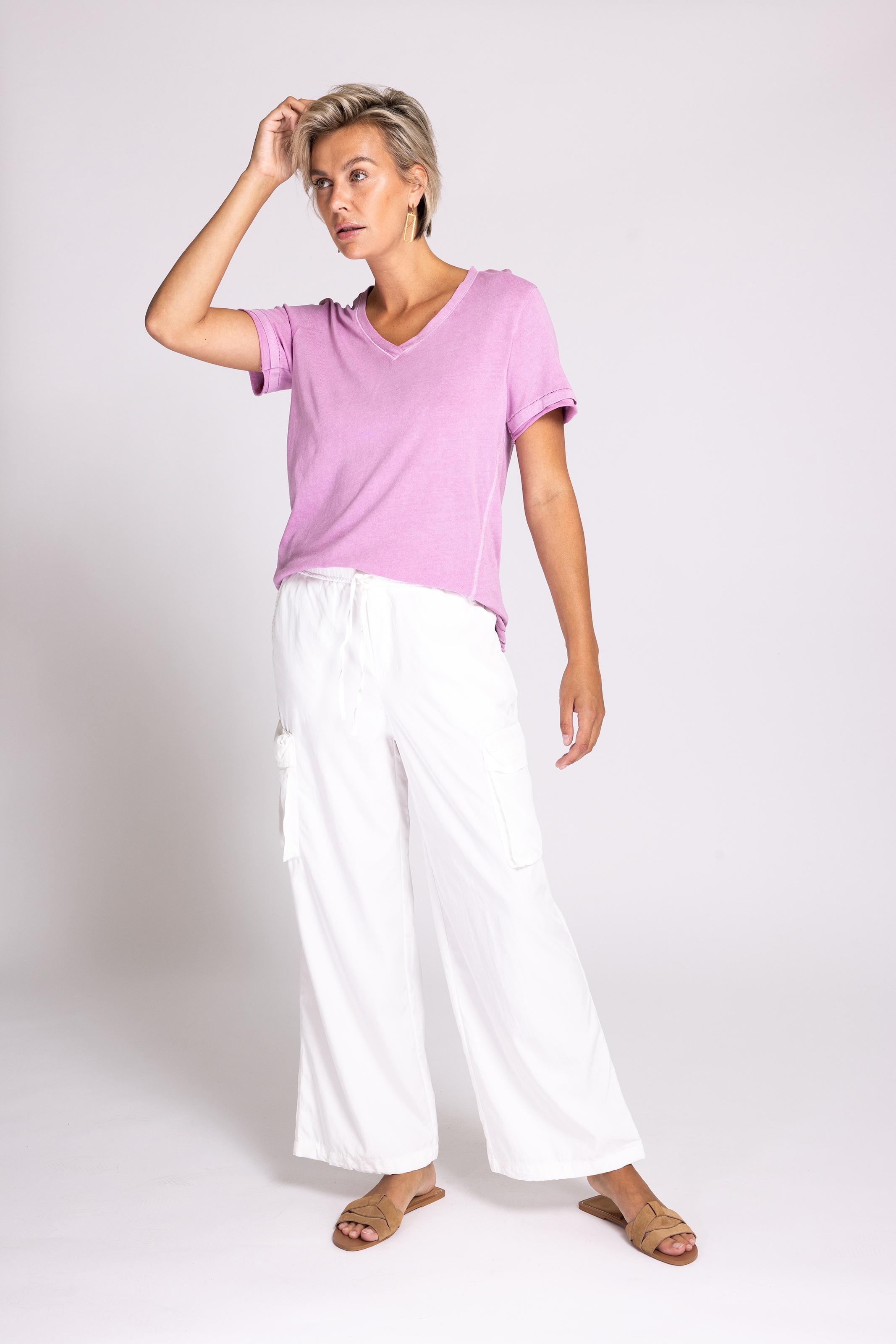 Zhrill T-Shirt »SVANA«, in Doppellayer-Optik