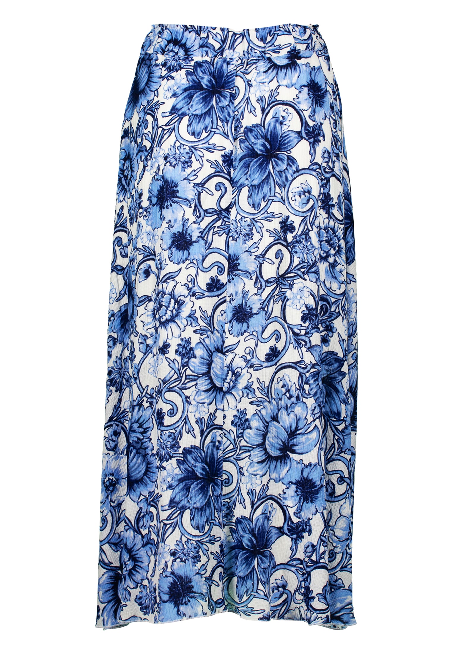 Zero Maxirock »Maxirock mit Blumenmuster«