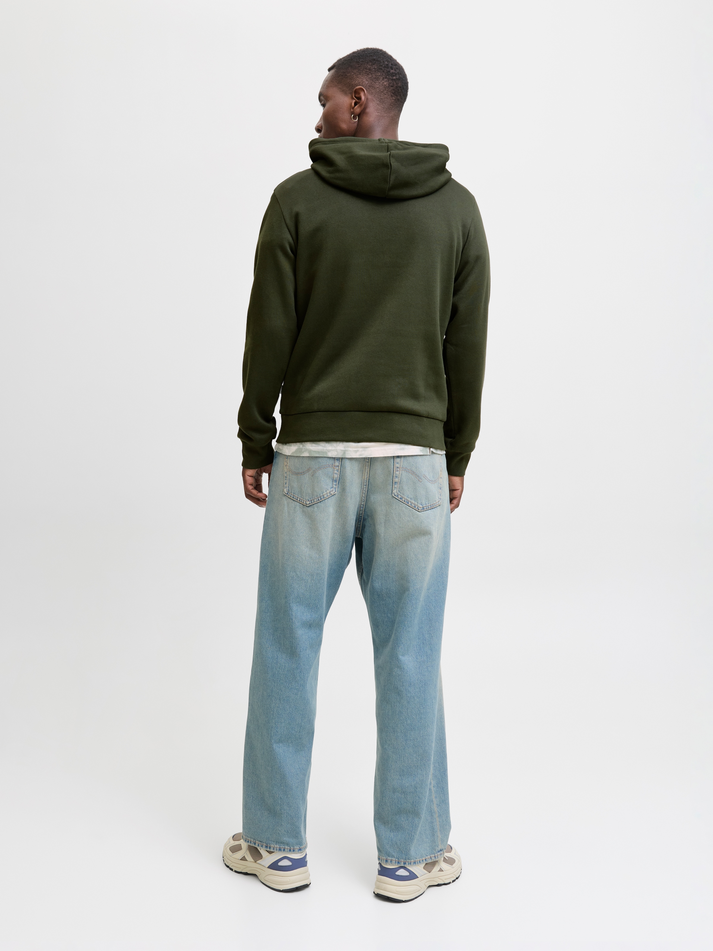 Jack & Jones Kapuzensweatshirt »JJECORP LOGO SWEAT HOOD NOOS«, mit Logo Print