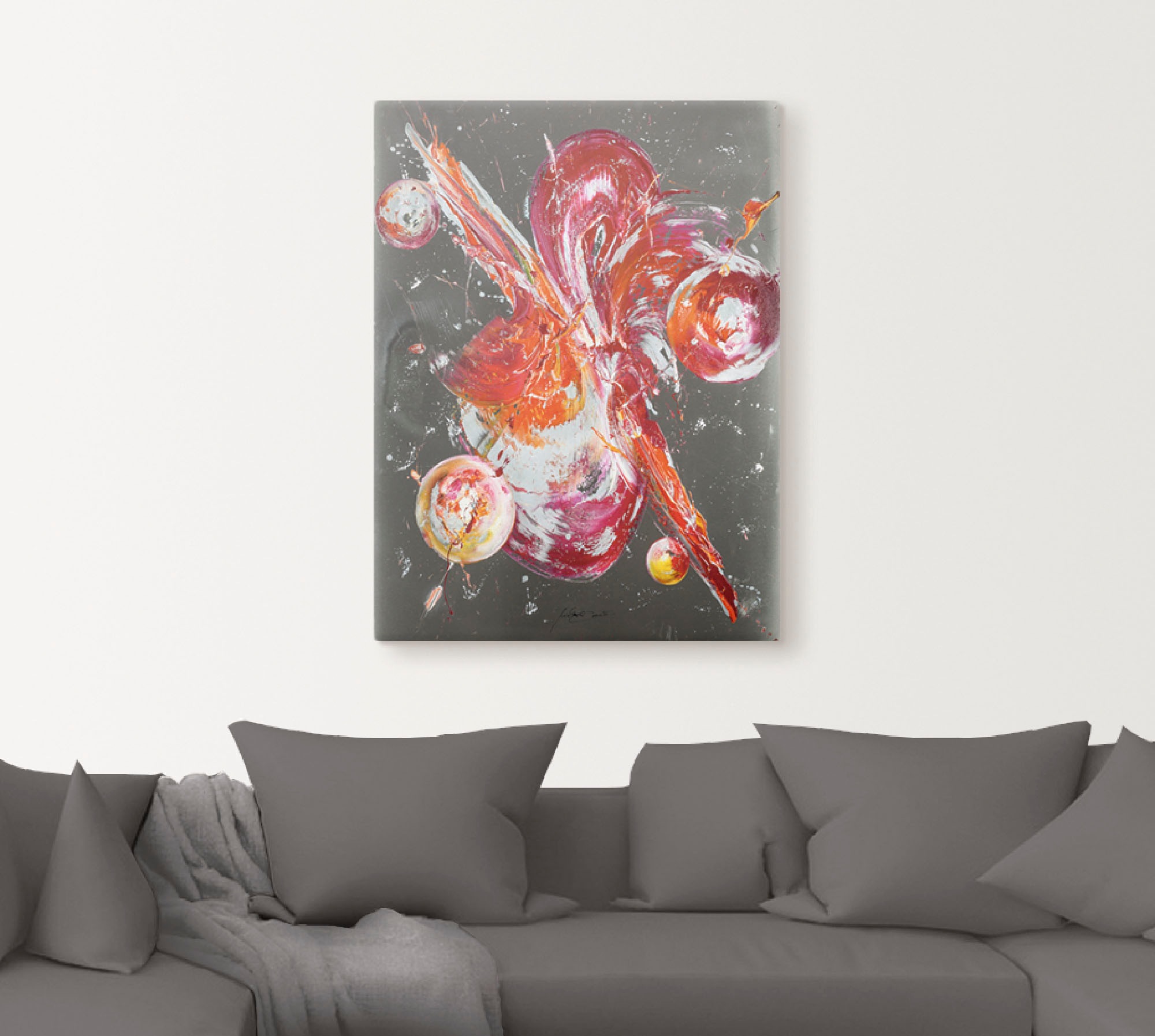 Artland Wandbild »Abstraktion XVII«, Muster, (1 St.), in vielen Größen & Produktarten - Alubild / Outdoorbild für den Außenbereich, Leinwandbild, Poster, Wandaufkleber / Wandtattoo auch für Badezimmer geeignet