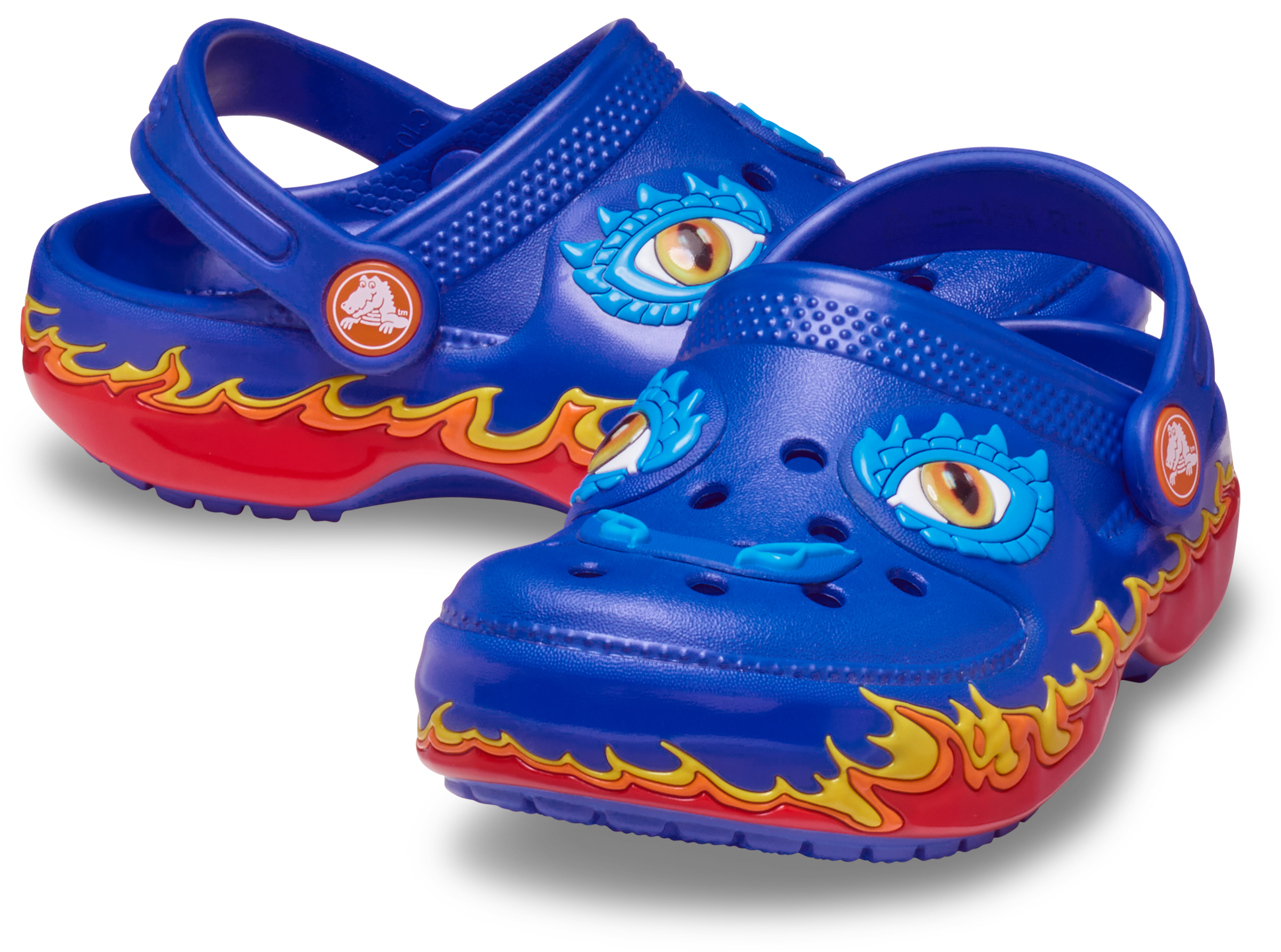 Crocs Clog »Classic IAM Dragon Lights Clog«  Sommerschuh, Sandale, Strandschuh, Babyschuh mit cooler Blinkfunktion