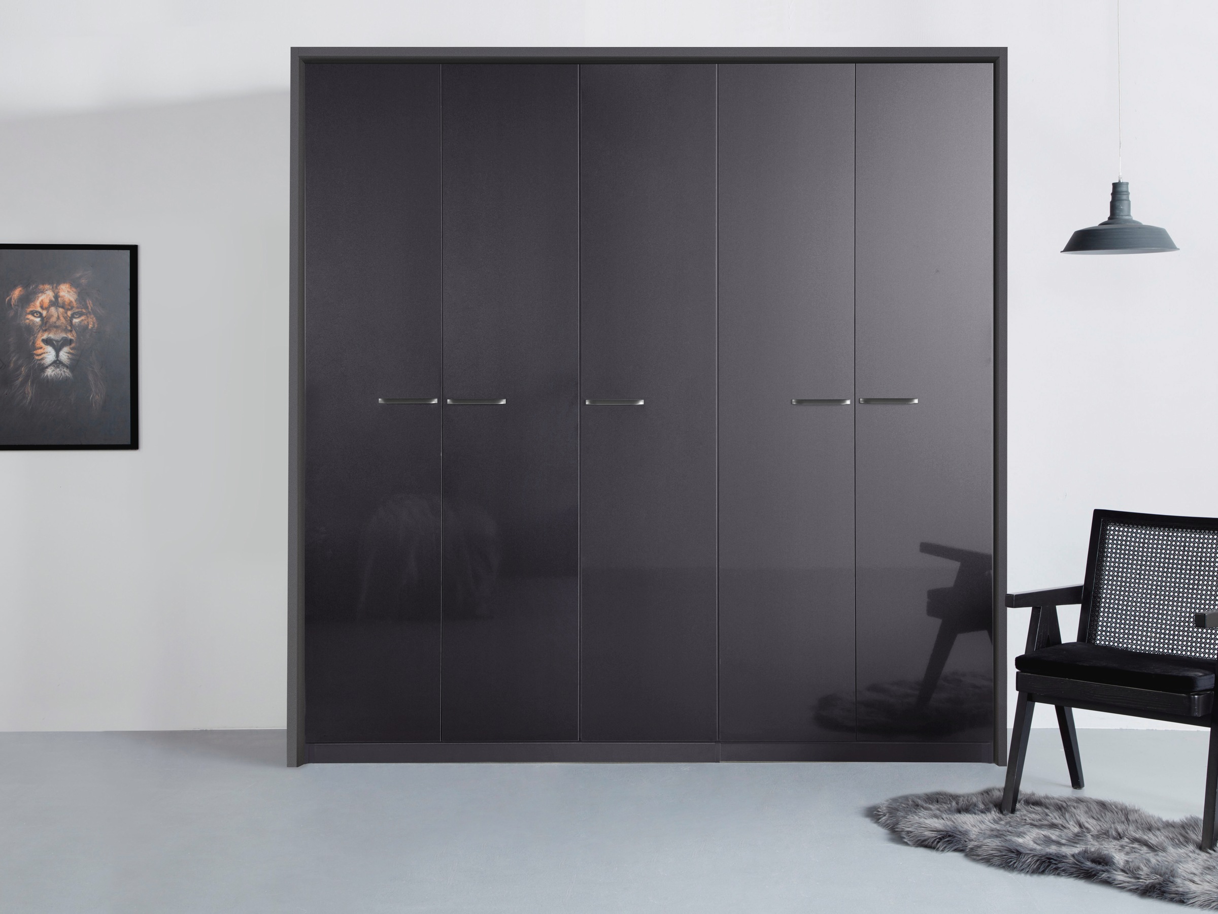 rauch Drehtürenschrank »Oteli«, inkl. Passepartout optional mit Beleuchtung
