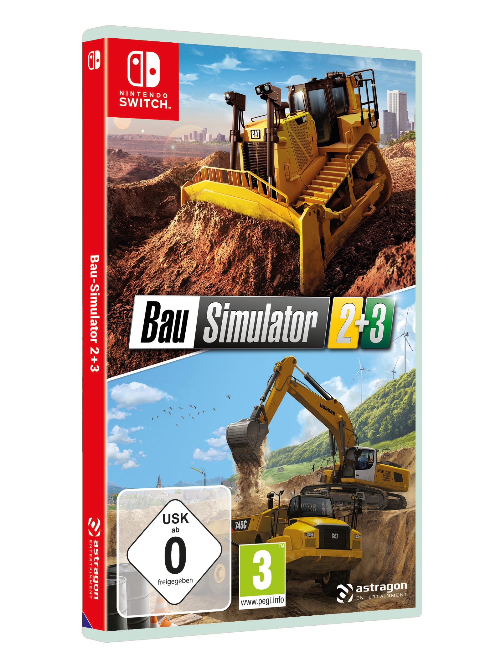 Astragon Spielesoftware »Bau Simulator 2+3«, Nintendo Switch