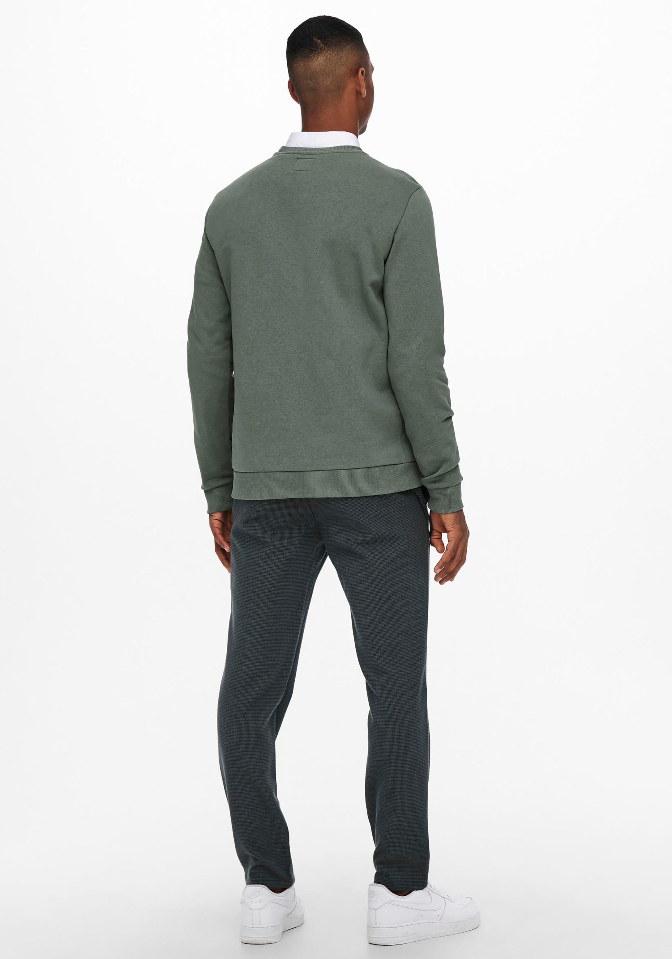 ONLY & SONS Sweatshirt »ONSCERES CREW NECK NOOS«
