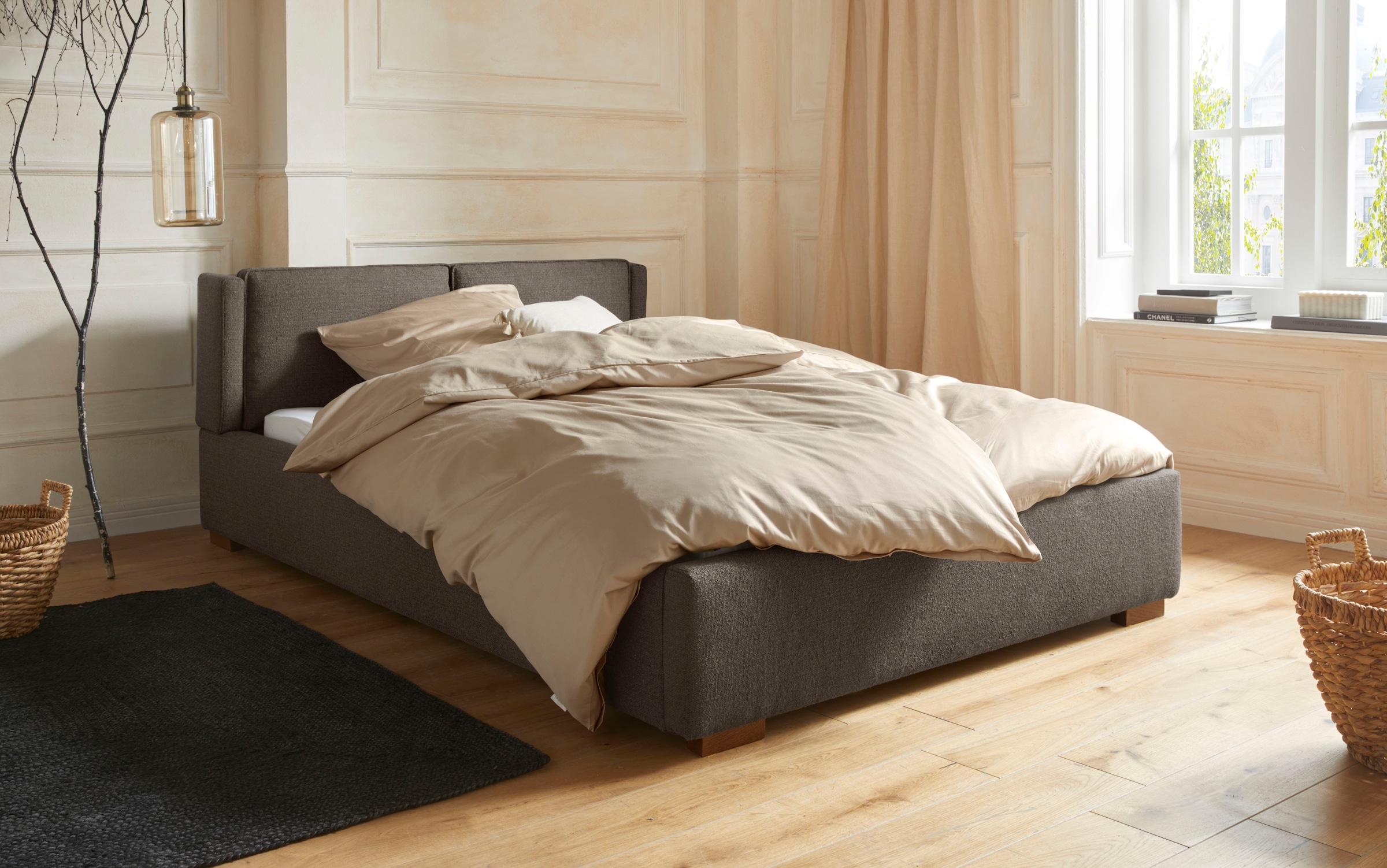 Home affaire Polsterbett »Annera«, Inkl. Lattenrost, Liegefläche 140 oder 180 cm wählbar