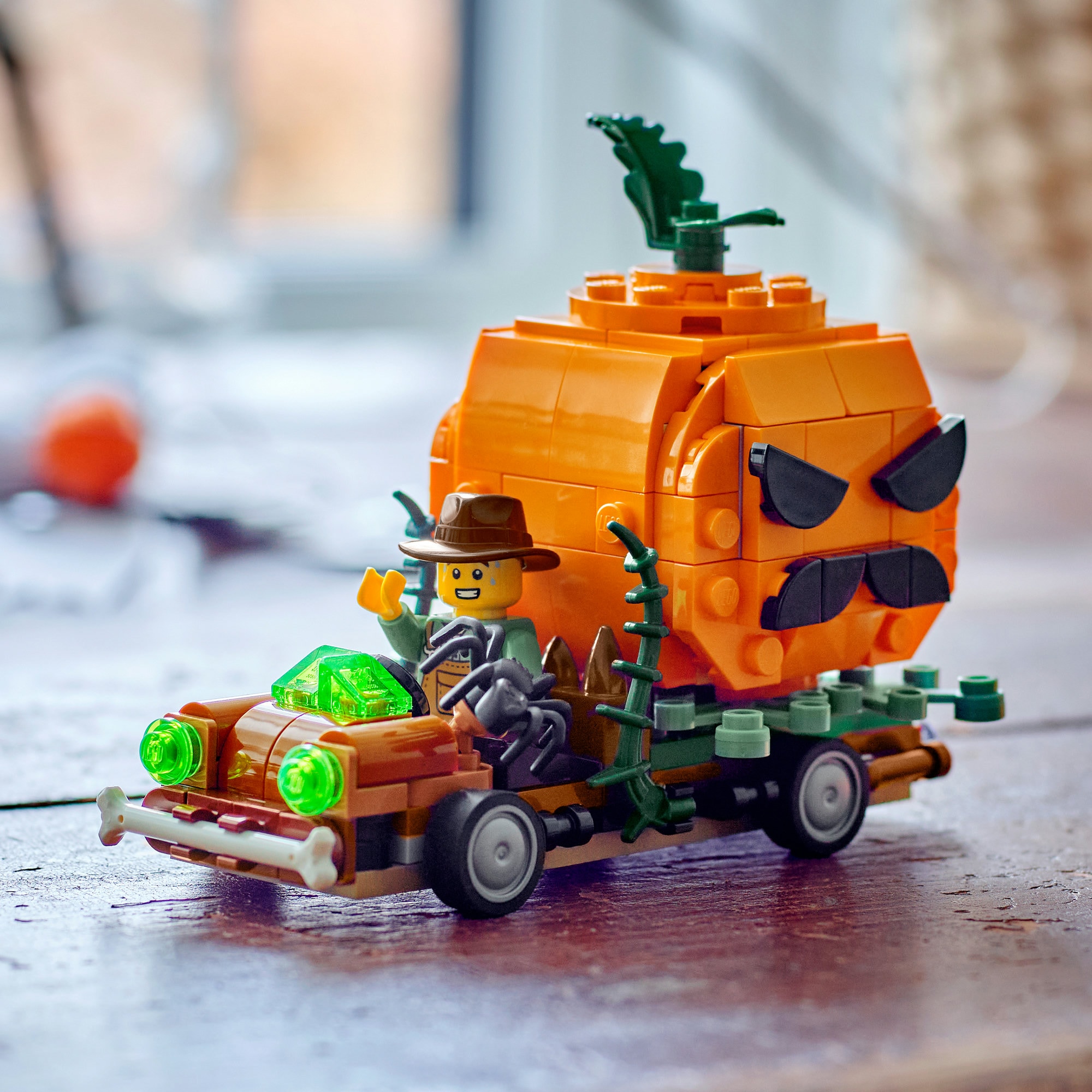 LEGO® Konstruktionsspielsteine »Pickup mit Halloweenkürbis (40822), LEGO LEGO Iconic« Made in Europe